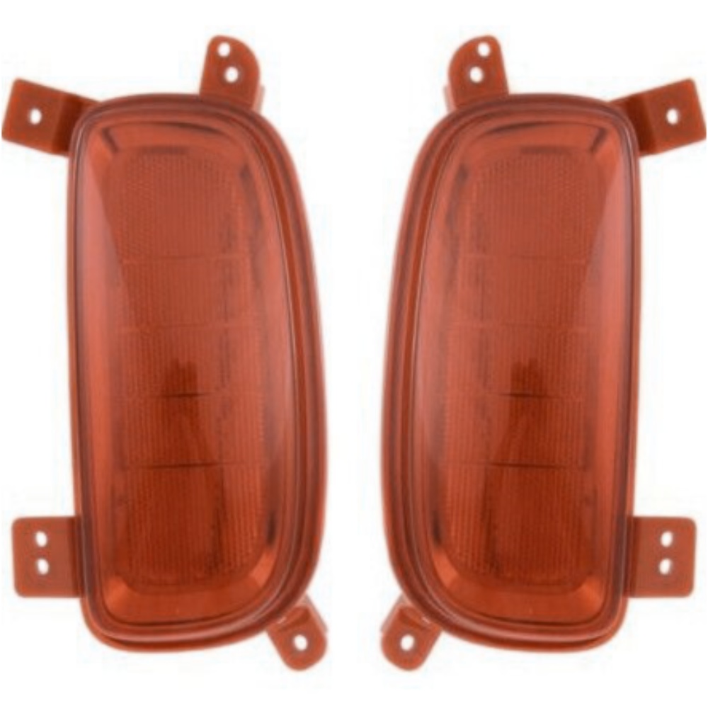 Bumper Reflector Set For 2014-2015 Kia Sorento Sport Utility Left & Right 2-Pcs