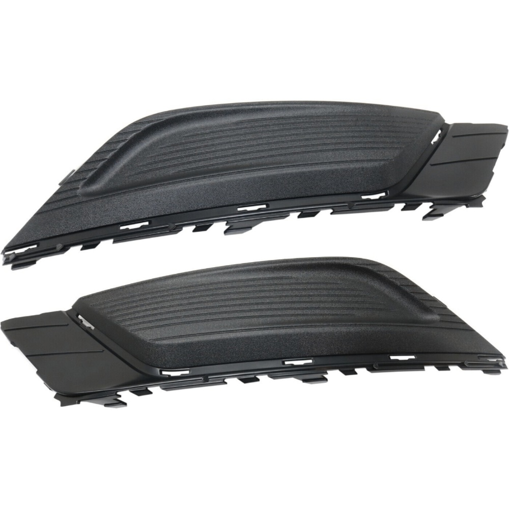 Fog Light Covers Set Of 2 Front Driver & Passenger Side Left Right For Ford Pair