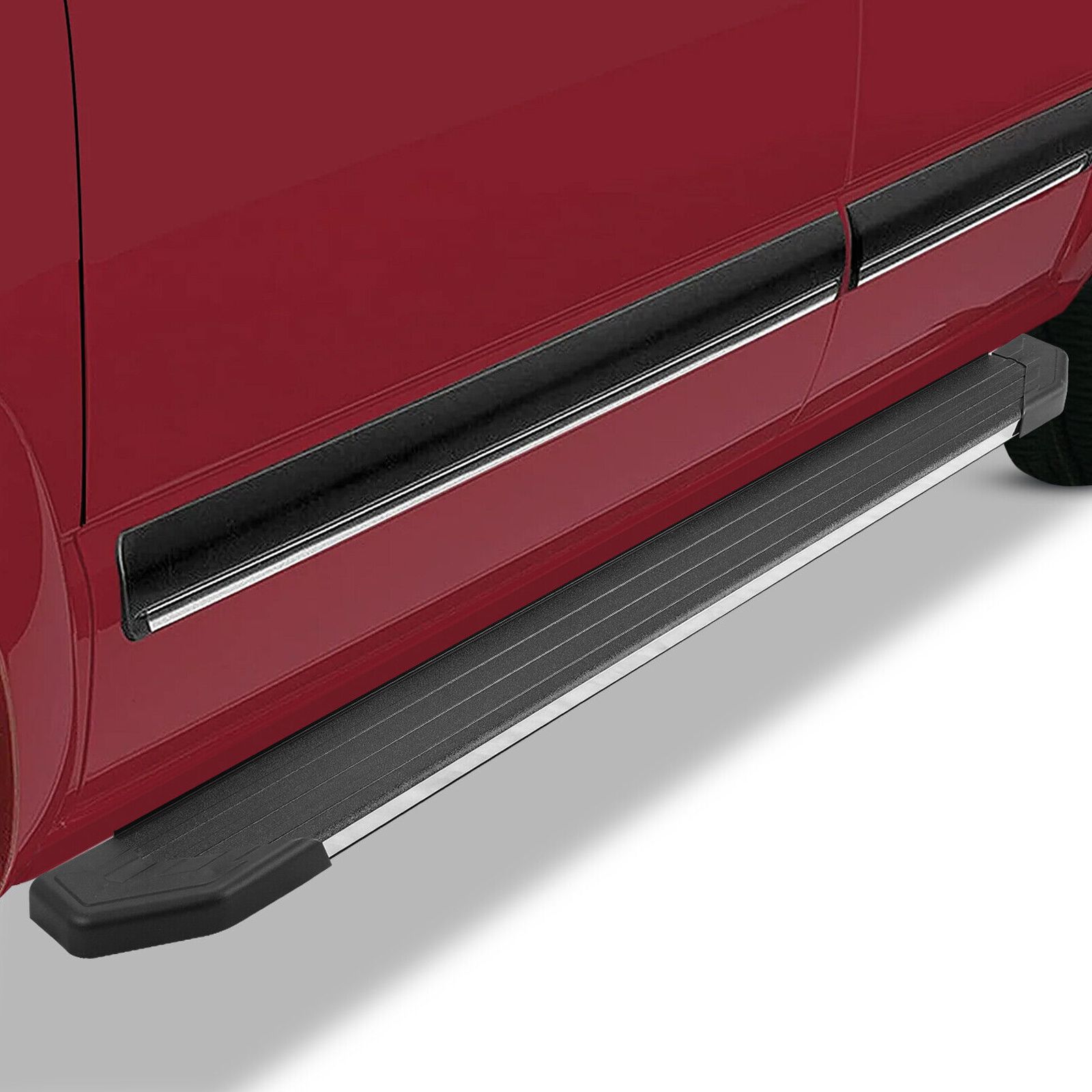 For 2019-2022 Pilot Black Edition 5.5" Running Boards Nerf Bars BLK Aluminum+SS