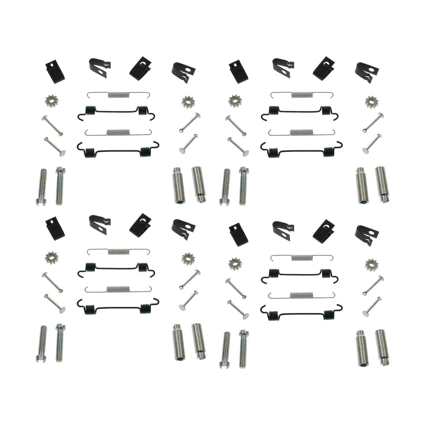 4 Sets Of - For Challenger SRT Hellcat Widebody Parking Brake Hardware Kit Rear H7302