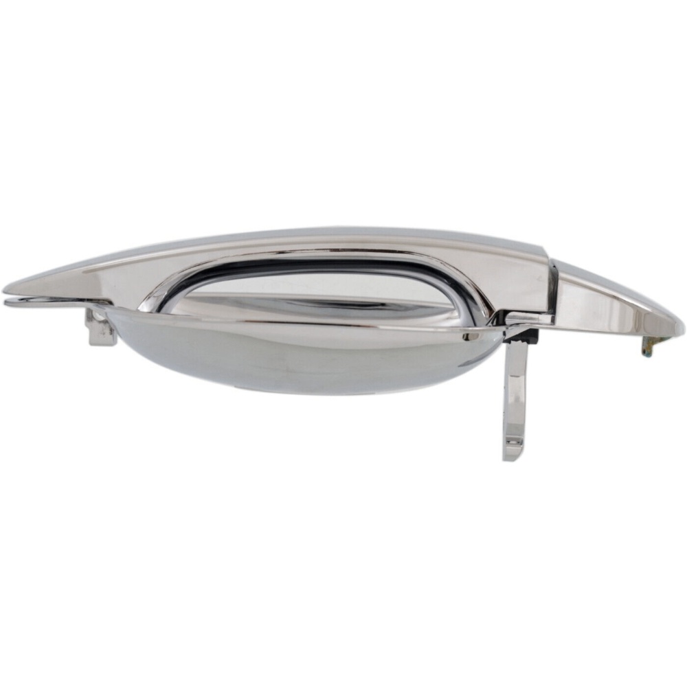 Exterior Door Handle For 2004-2007 BMW 530i 2008-2010 528i Chrome Plastic