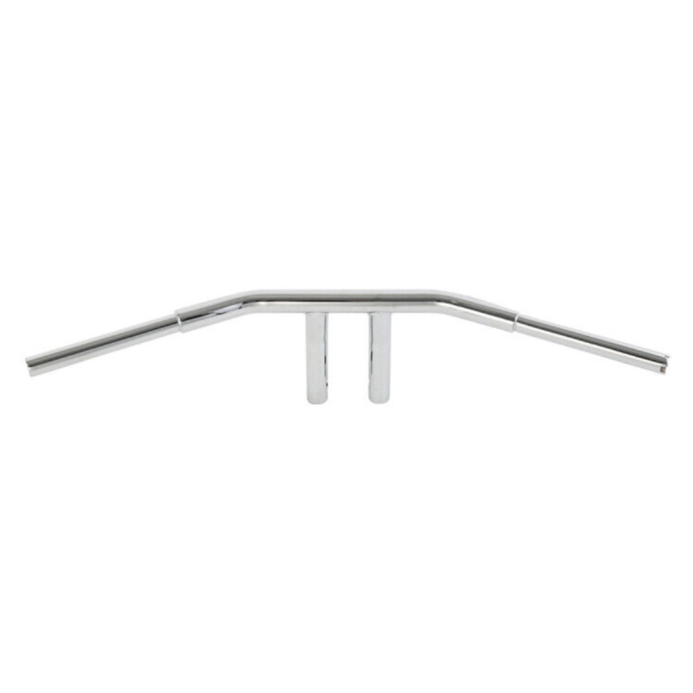 Chrome 1-1/4" Fat 8"Rise T-Bar Handlebar For Harley-Davidson Road Drag Bar