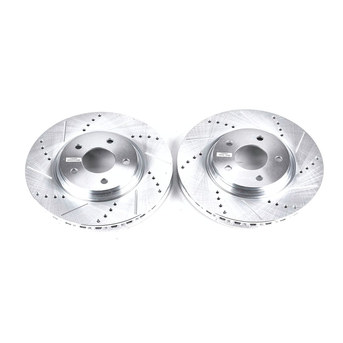 For 06 Pursuit SE Sedan Saturn 09 Aura Hybrid Sedan Disc Brake Rotor Set Front