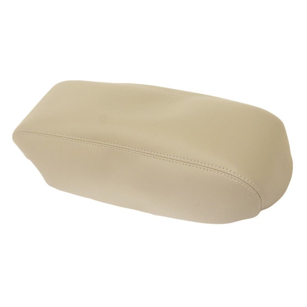 Center Console Armrest Leather Synthetic Cover For Ford Escape 01-04 Beige