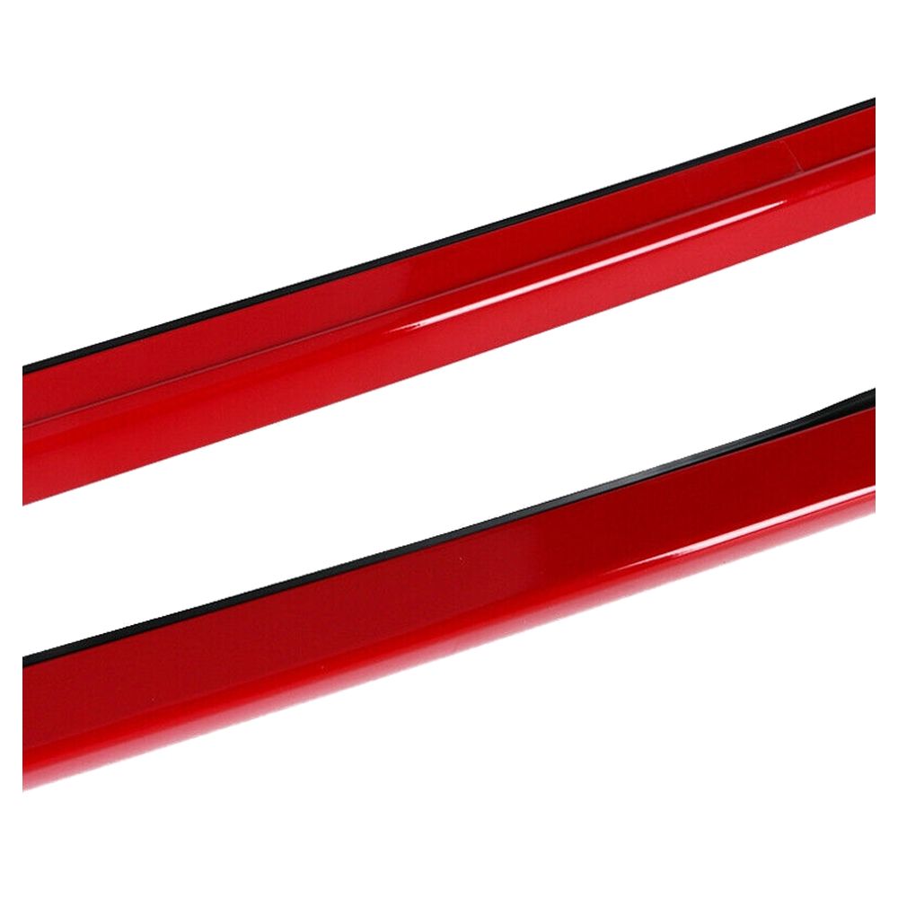 Fits 18-20 Toyota C-HR 4DR OE Style Red Roof Rack Side Rails Bar Aluminum - 2PCS