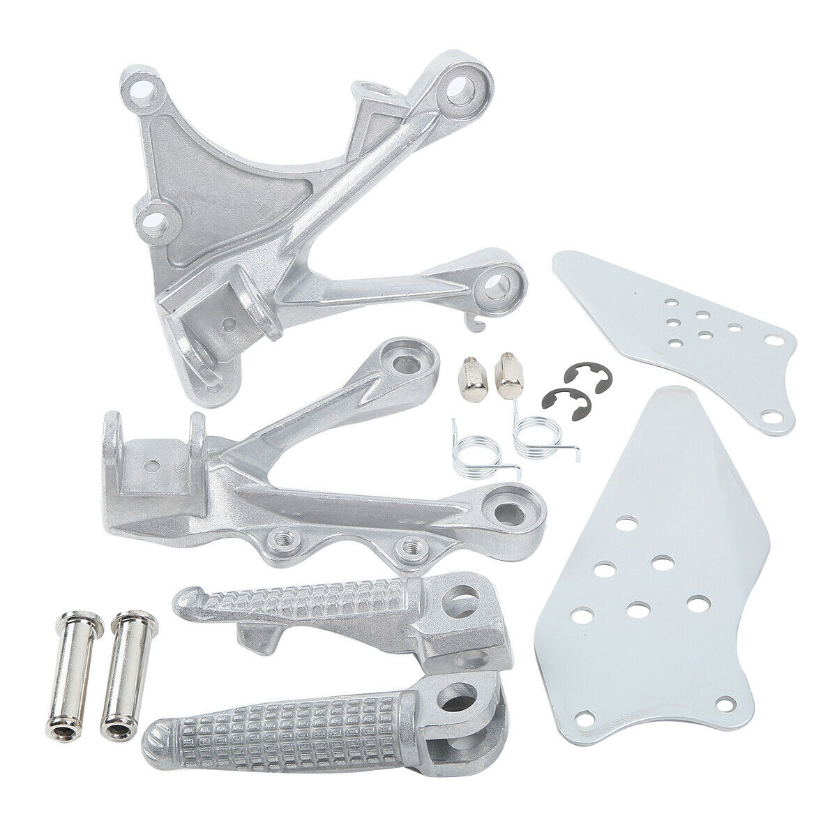 Front Footrest Foot Pegs Bracket For Kawasaki 2005-2008 Ninja ZX6R