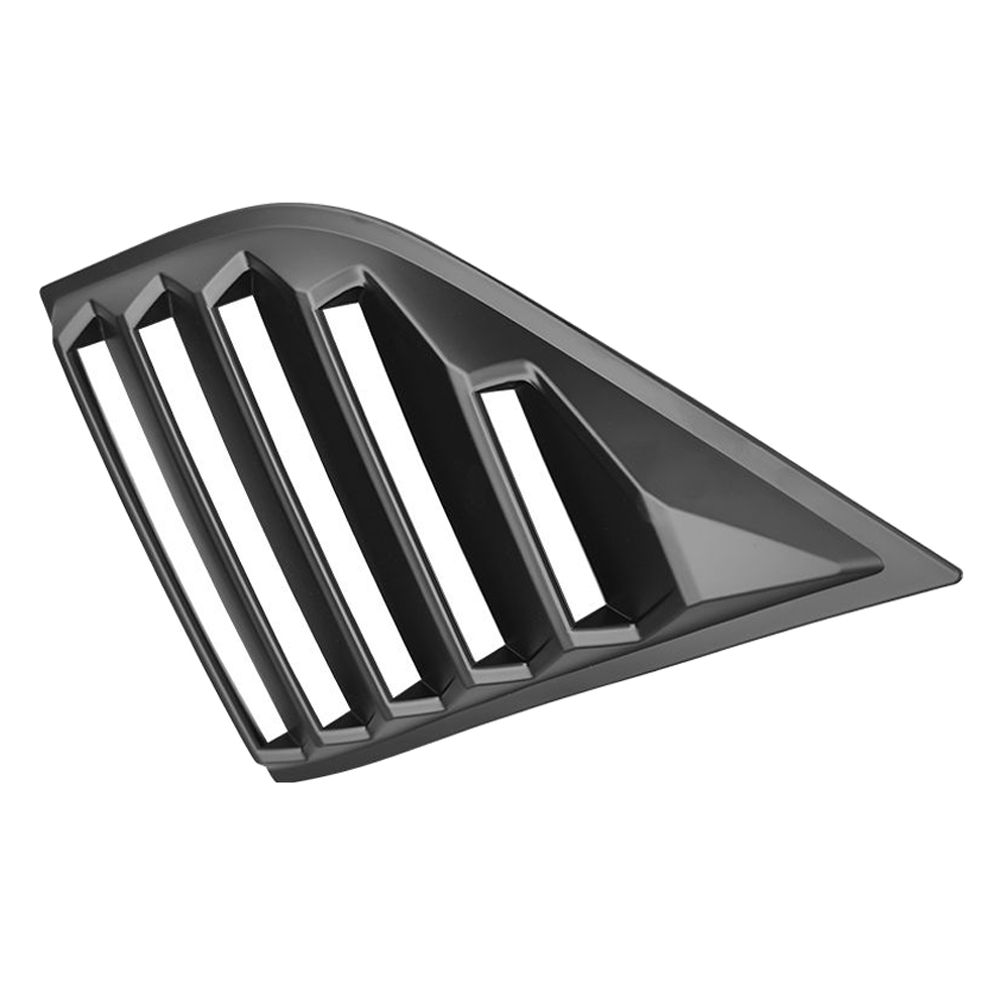 Fits 08-23 Dodge Challenger XE V4 Style Side Window Louver Cover Matte Black