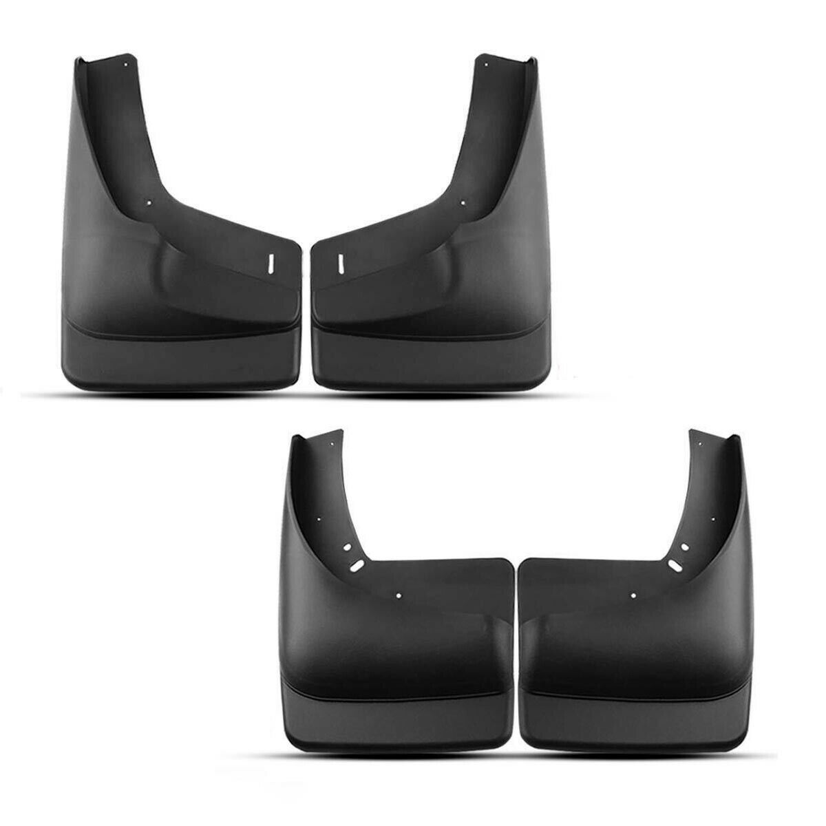 4x Mudflaps Splash Guards Mudguards For Chevrolet GMC