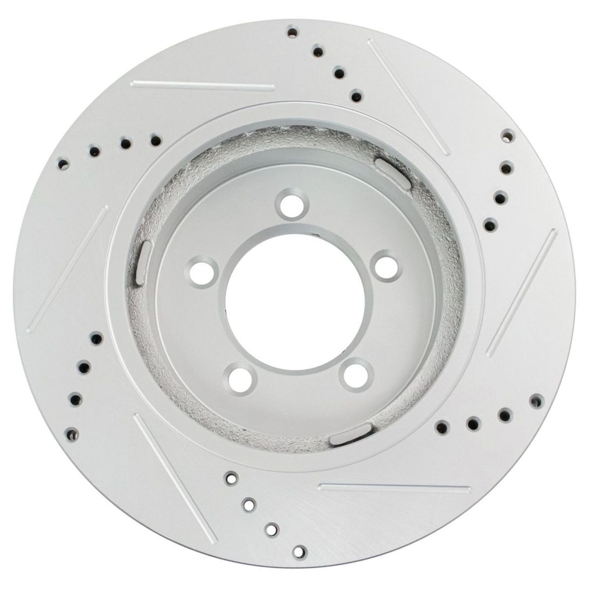 For 07-10 Explorer Sport Trac Mercury 06-10 Mountaineer Drilled Brake Rotor Set