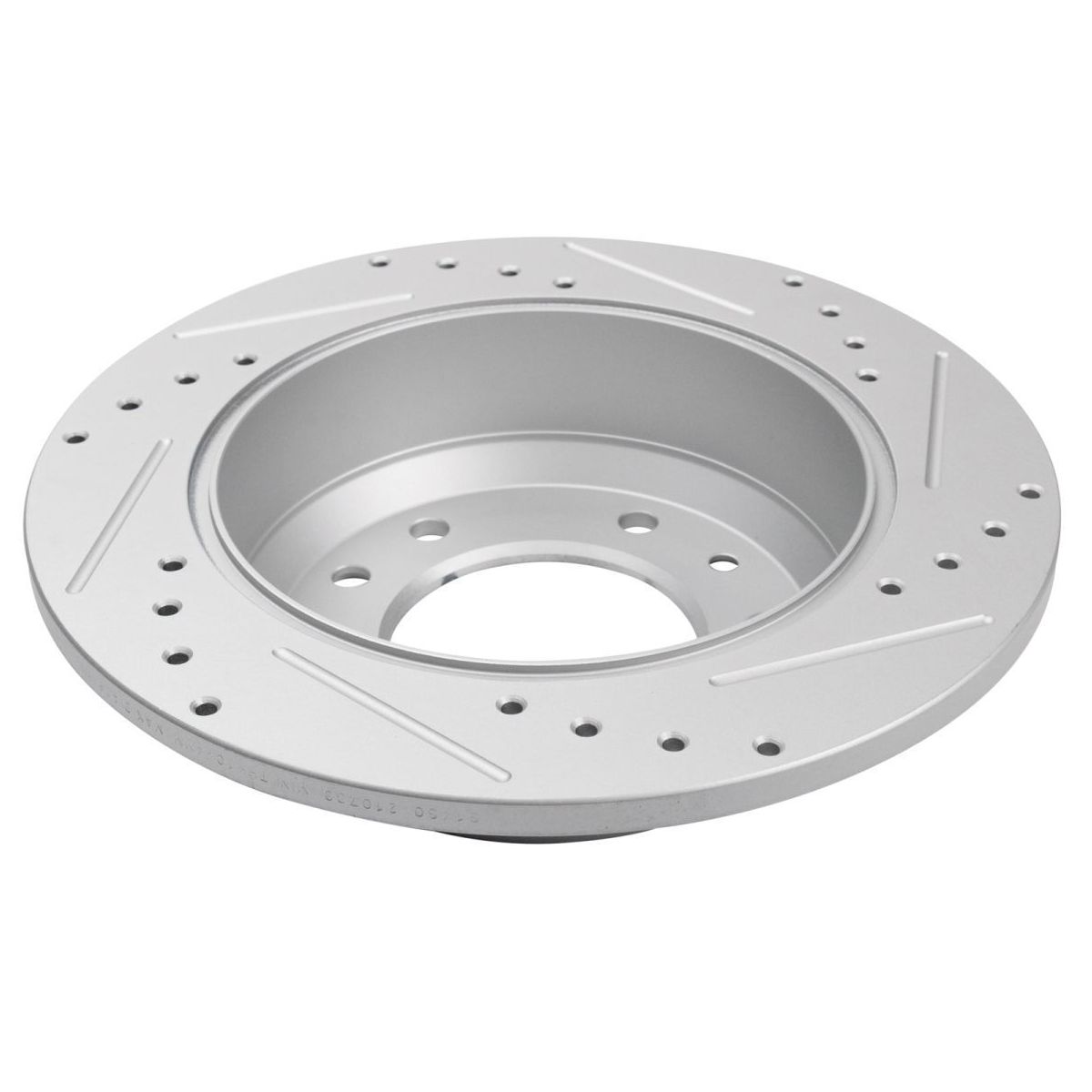 Rear For 07-10 Hyundai Entourage Drilled Slotted G-Coated Disc Brake Rotor Pair