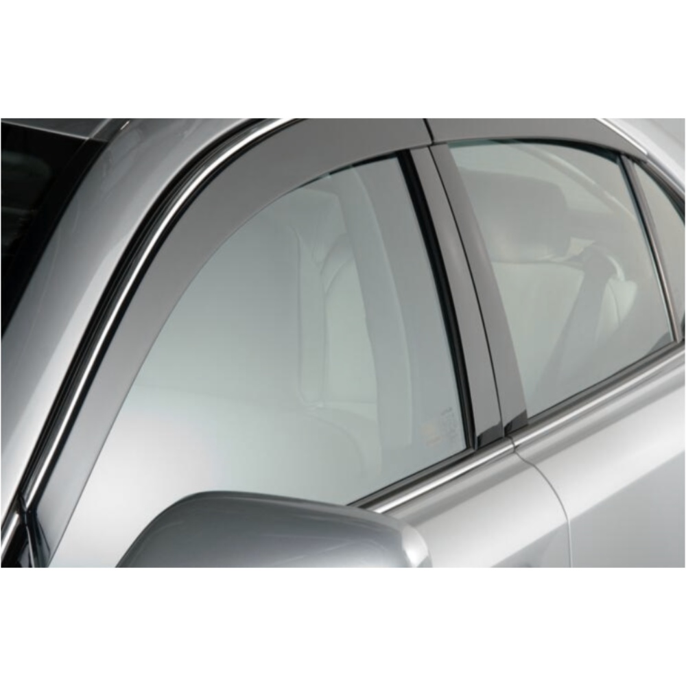 For Lexus ES350 4pcs Smoke Out Channel Window Visor Door Window Protection Trim