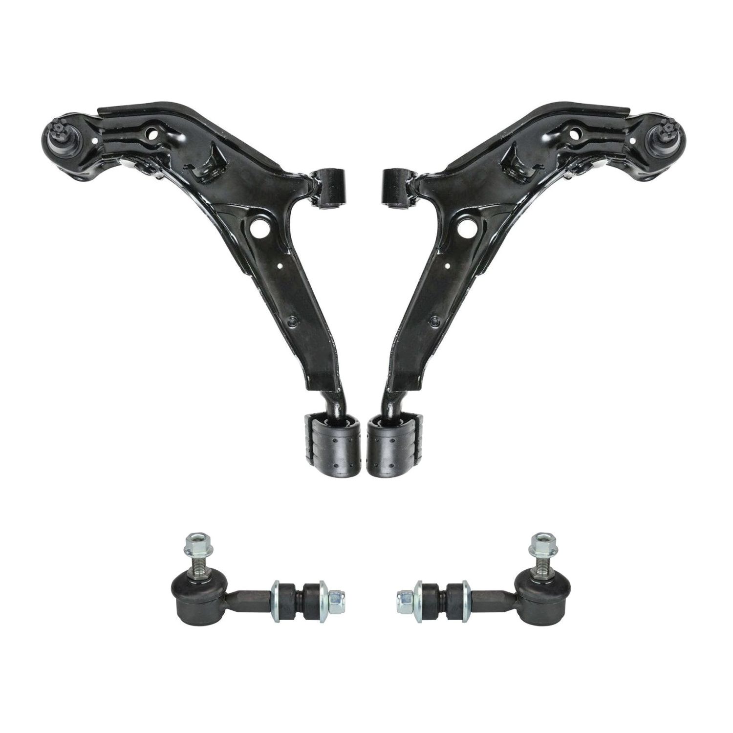 4 Piece Suspension Kit Lower Control Arms & Ball Joints Sway Bar End Links
