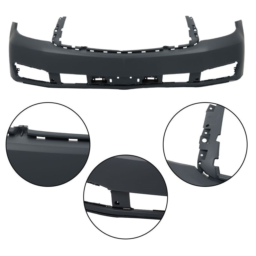 For 17-20 Chevrolet Suburban Premier Front Bumper Cover Without Sensor Holes