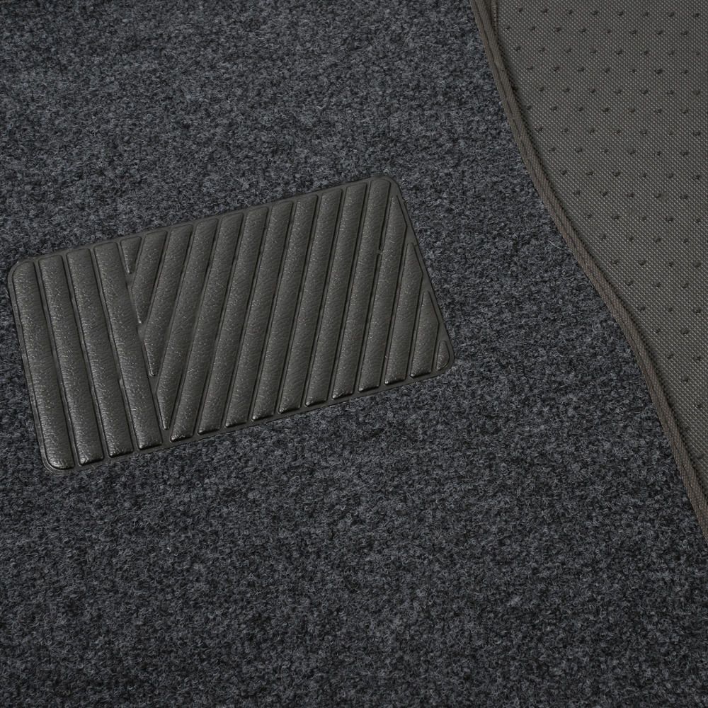 Dark Gray Car Floor Mats Liner Pads Mat Standard For 95-17 A6 4pc Auto Interior