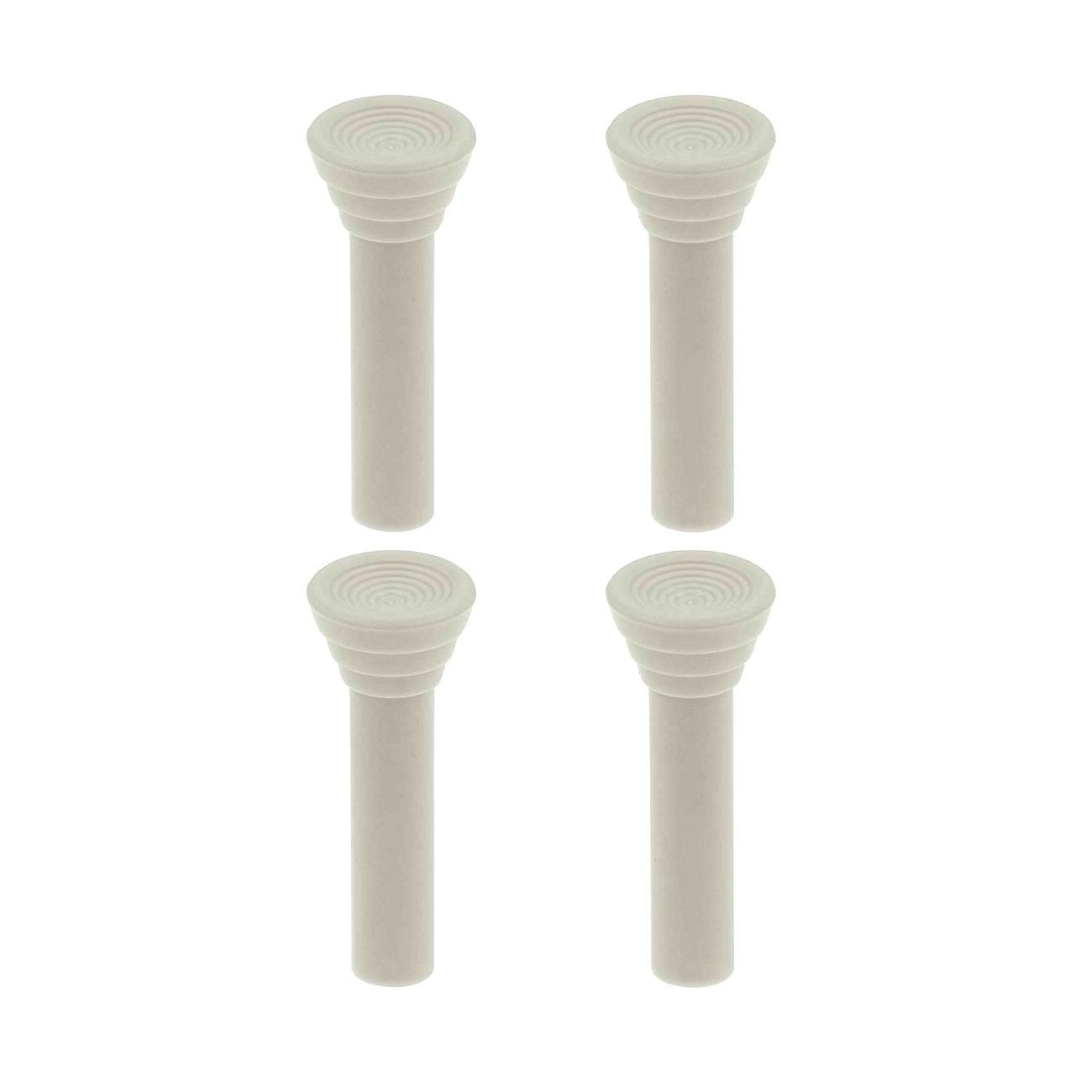 2 Sets Of - White Color Keyed Interior Door Lock Knob Set 1961-1966 Nova Impala Truck