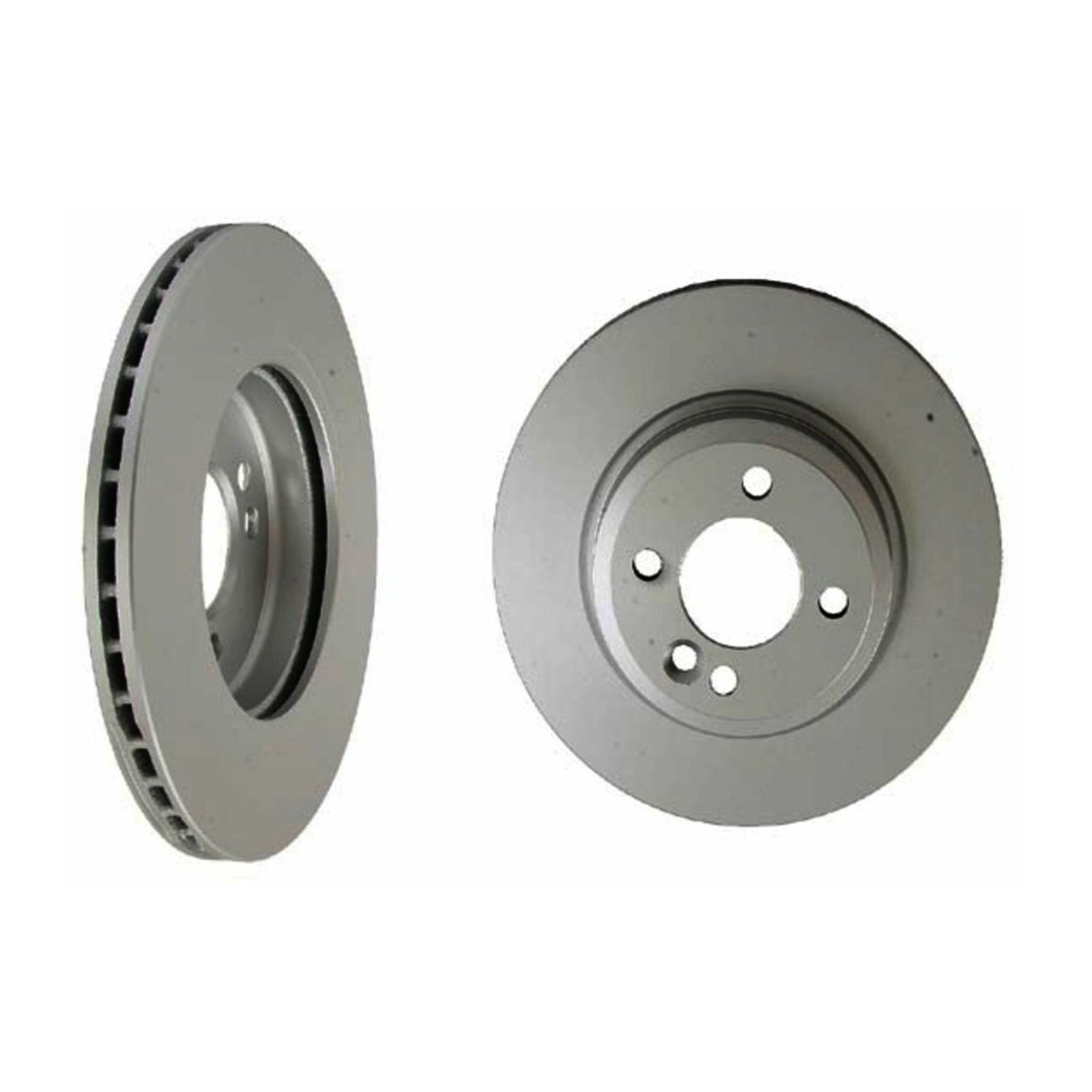 X2 Coated Front Brake Disc Rotor Kit Without Jcw For 02-08 Mini Cooper Fitment
