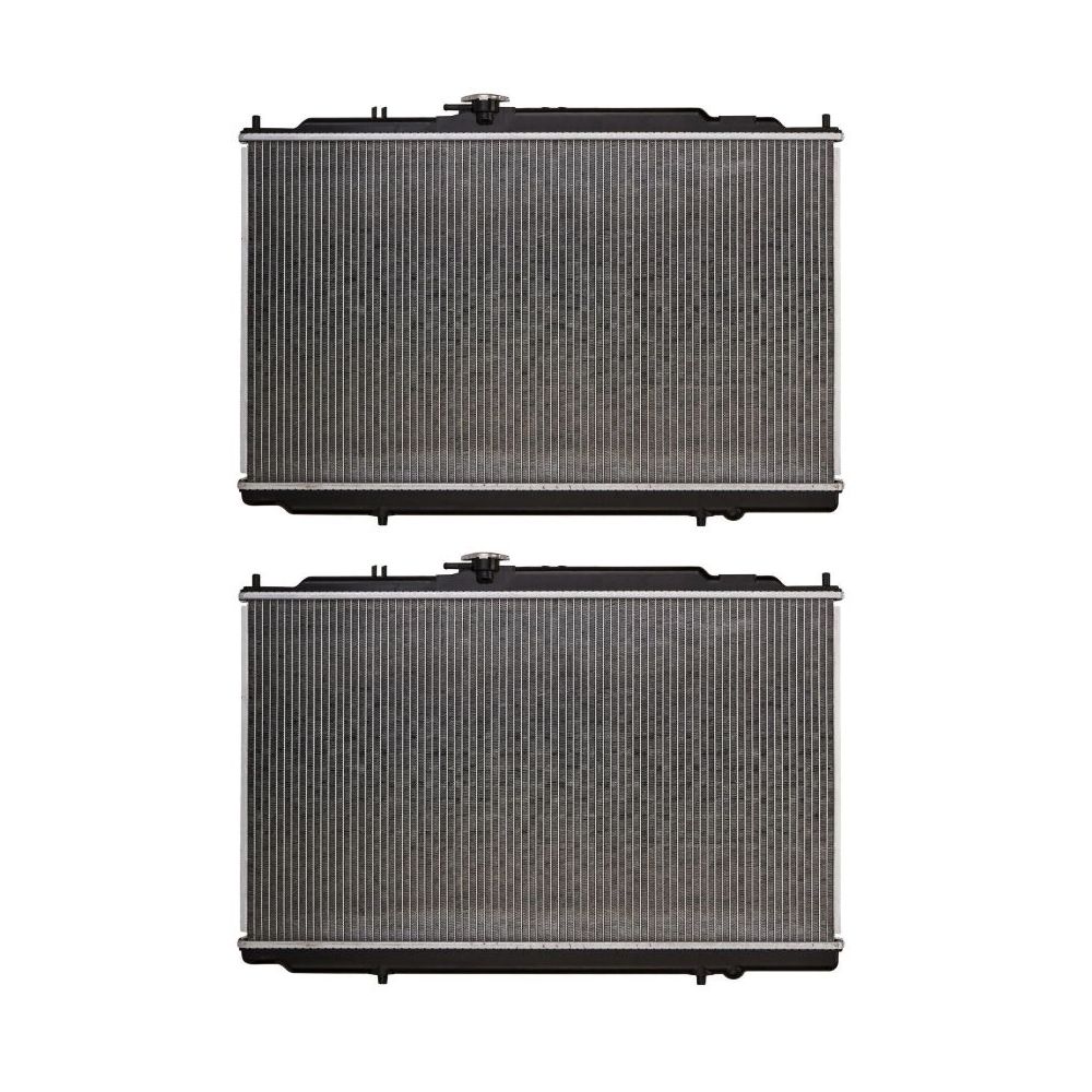 2 Sets Of - For Honda 1999-2004 Odyssey Automatic Row Automotive Radiator CU2270
