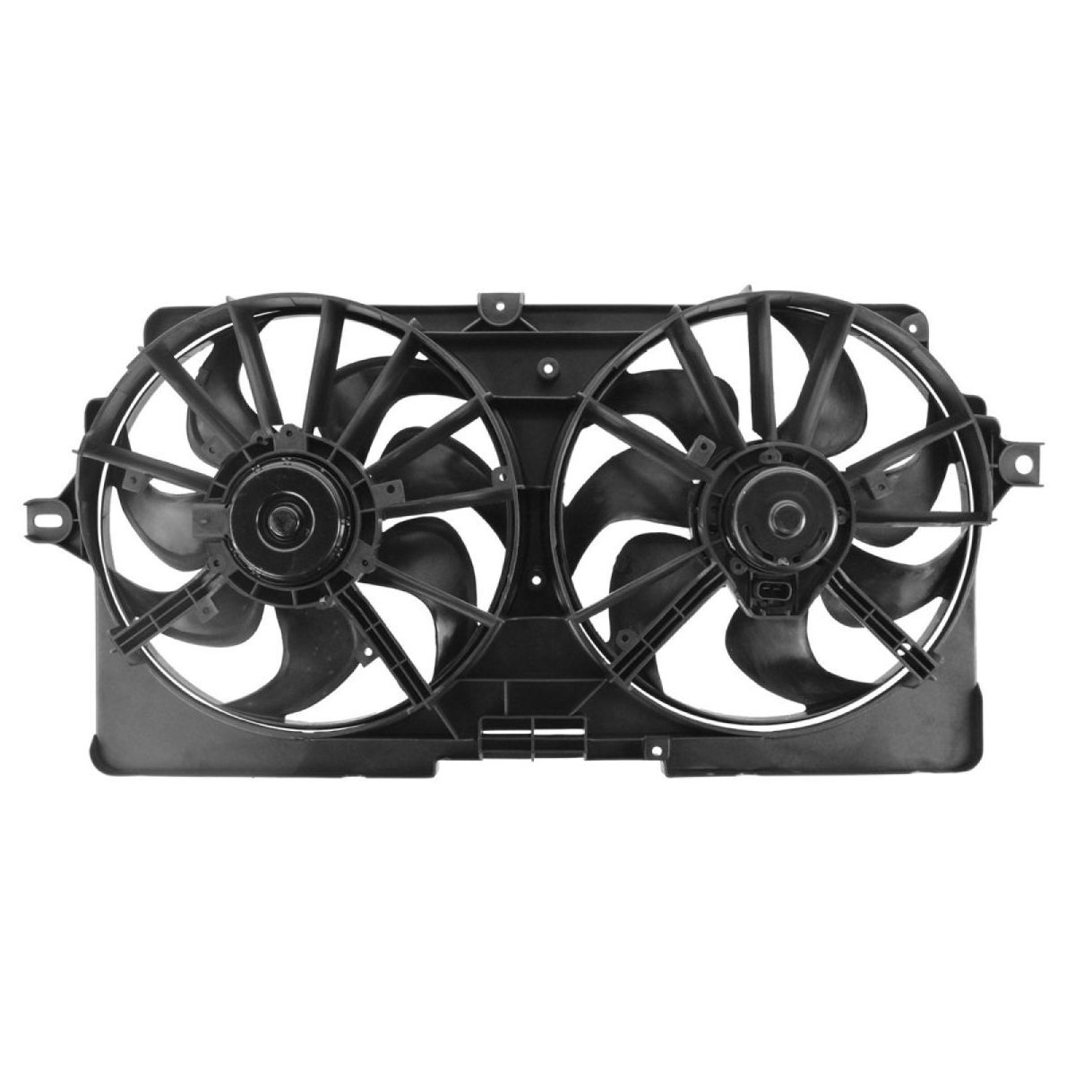 For 1999-2000 Silhouette Pontiac 1999-2003 Grand Prix Radiator Dual Cooling Fan