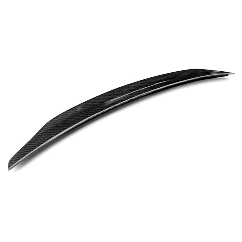 Fits 17-23 Audi A4 S4 B9 Style Carbon Fiber Rear Trunk Spoiler Wing Tail Lip