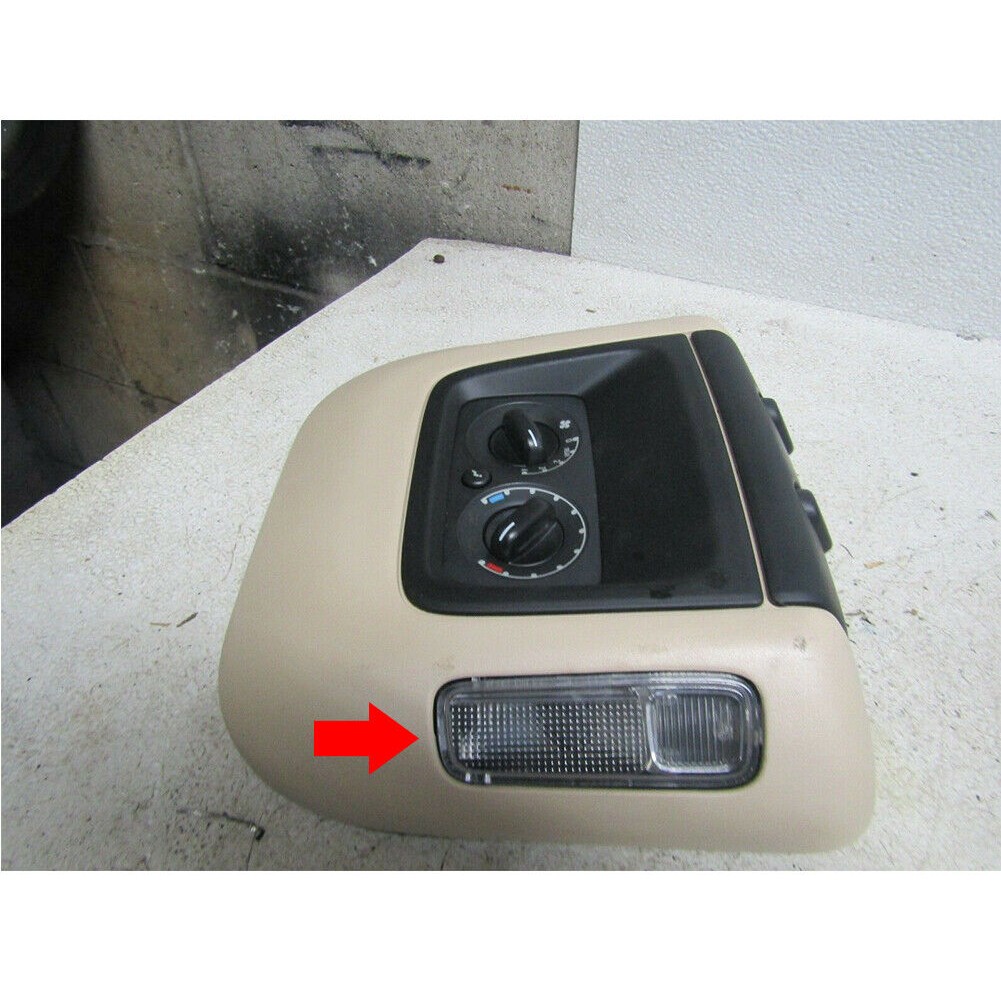 Driver Passenger Overhead Dome Lamp Lens