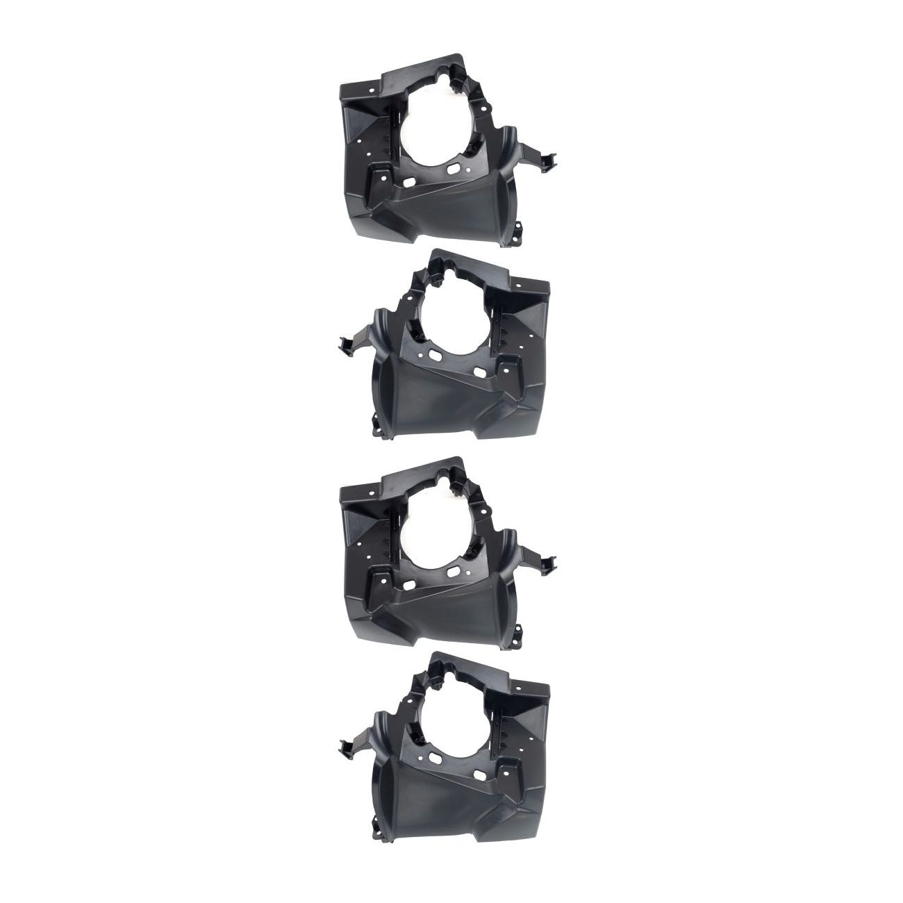 4 PCS - Fog Light Bracket For 2014-2016 BMW 428i Set Driver And Passenger Side