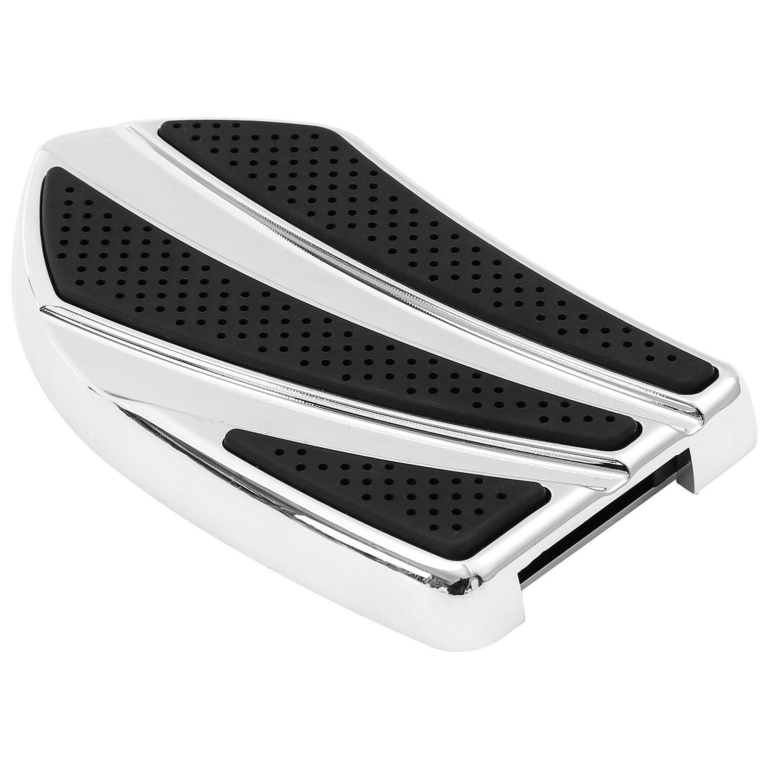 Chrome Large Brake Pedal Pad Fit For Harley-Davidson Harley Touring Street