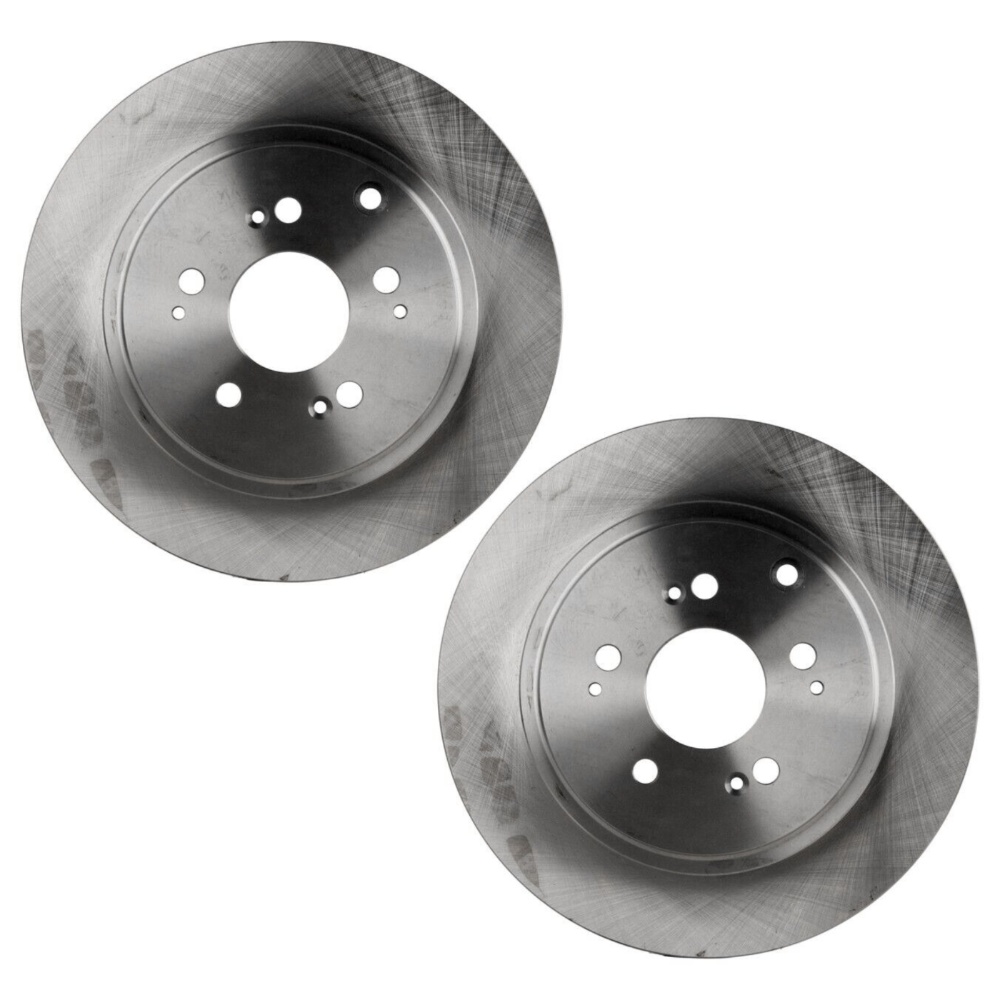 Disc Brake Rotor Set For 2006-2014 Honda Ridgeline Crew Cab Pickup Rear