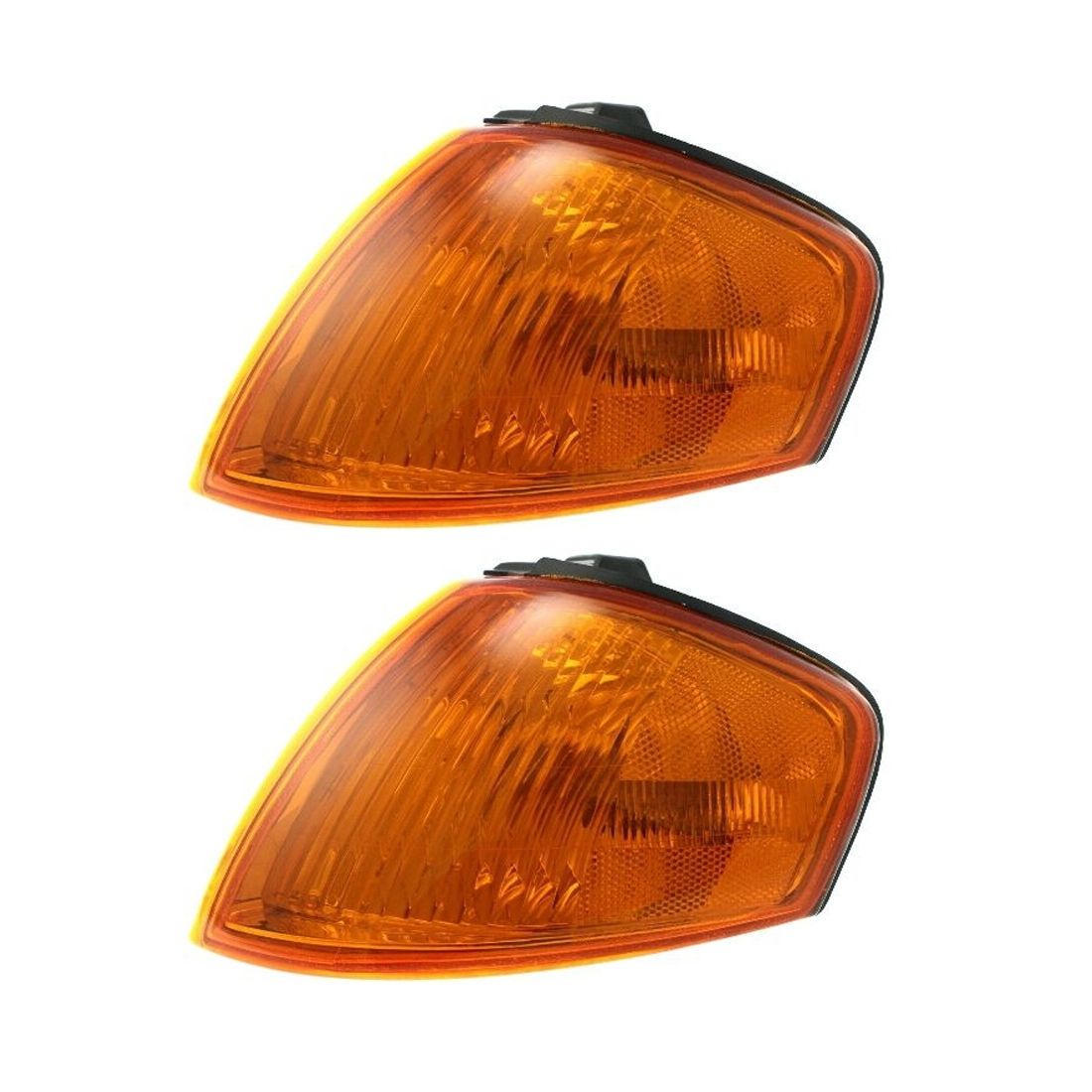 2 Sets Of - Corner Light For 1999-2000 Mazda Protege Sedan Driver Side W/ Bulb