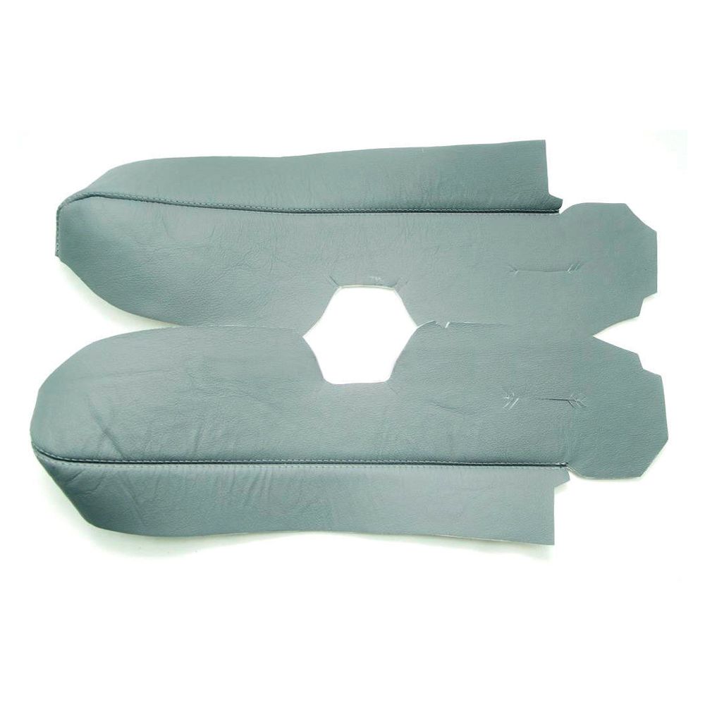 Door Panel Armrest Leather Synthetic Cover For 2007-2012 CR-V Sport Utility Gray