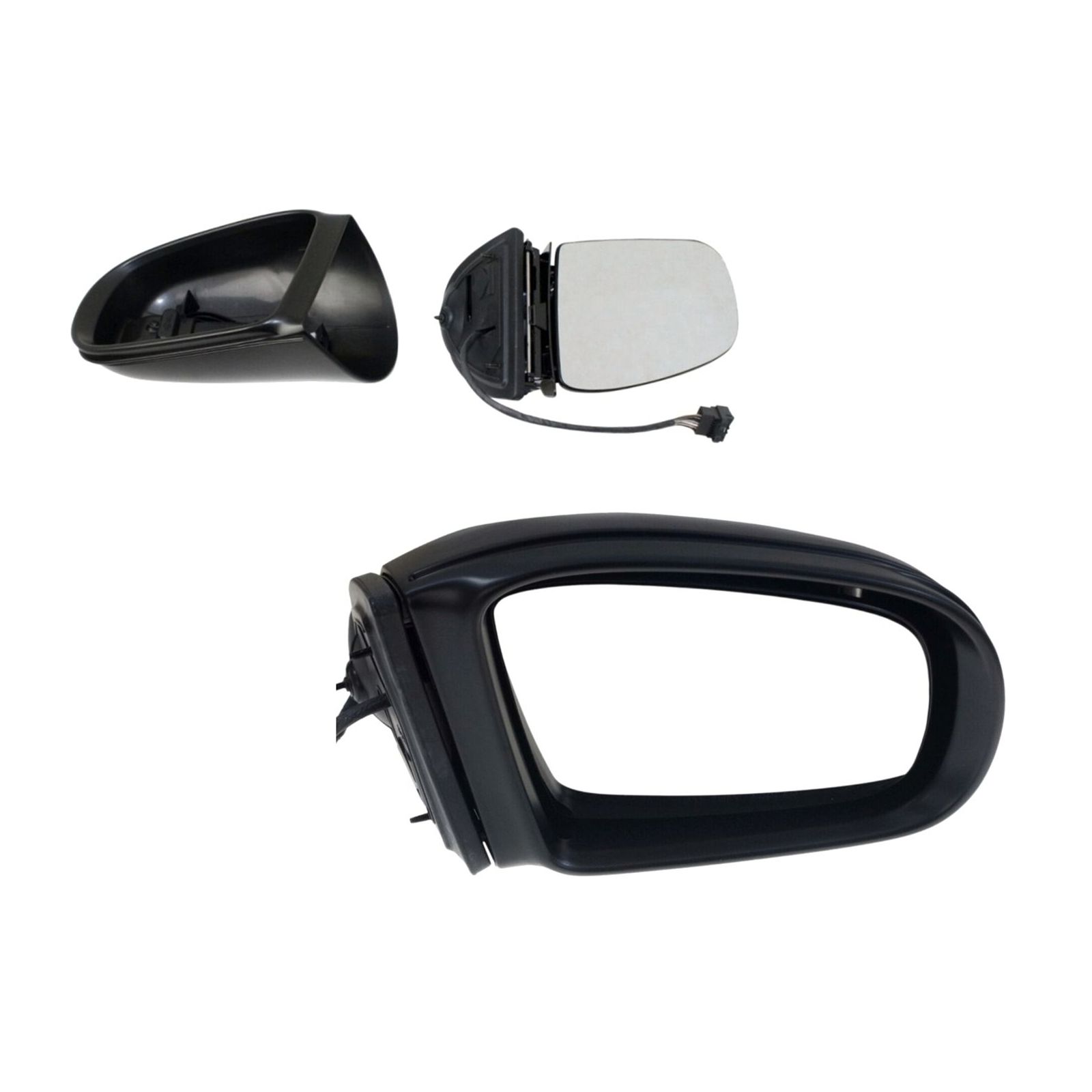 Power Mirror Set For 2003-2005 ML350 Heated With Memory Primed
