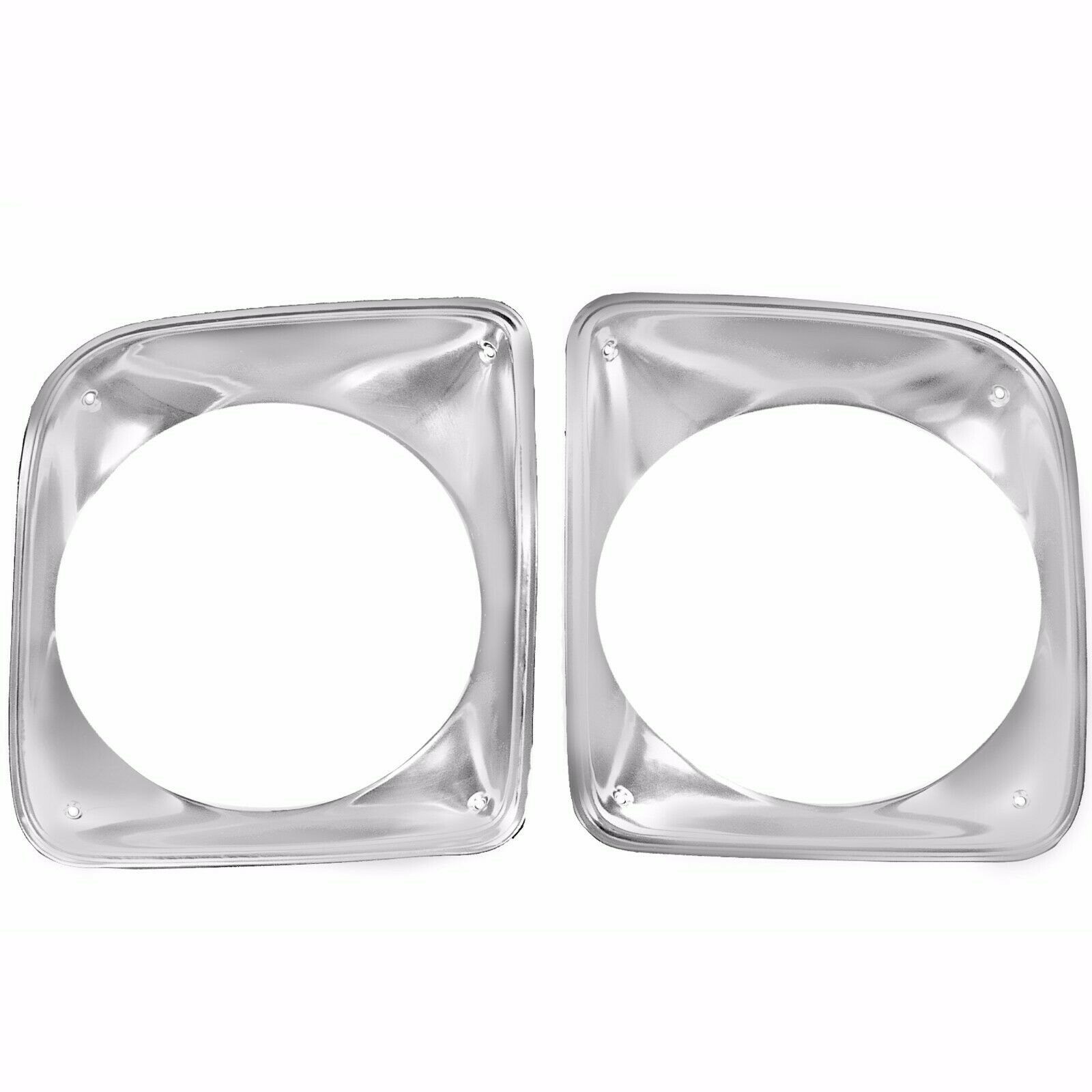 For Chevrolet PU Truck Headlight Bezels Pair Right & Left Side 2 PCS