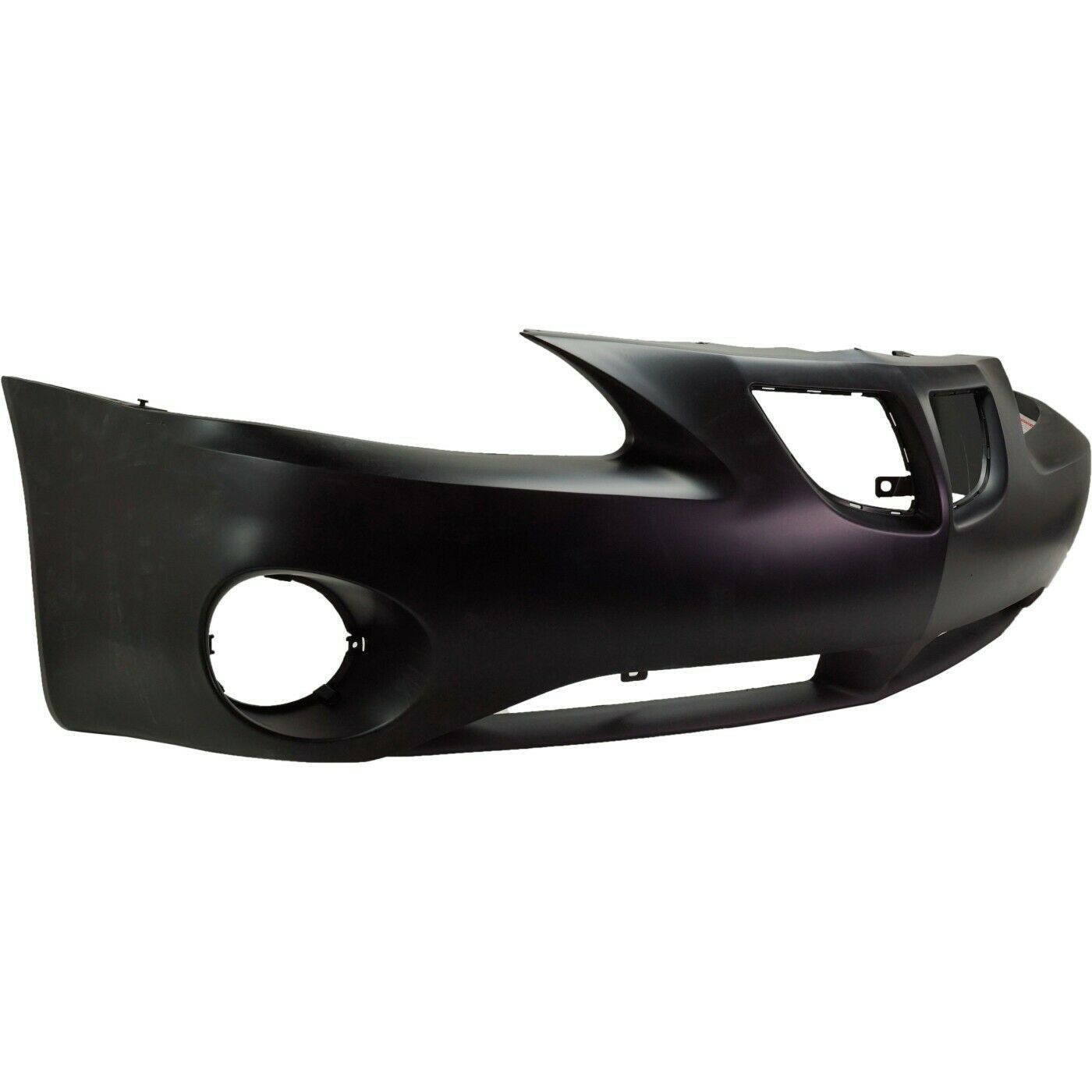 Front Bumper Cover For 2004-2008 Pontiac Grand Prix Sedan W/ Fog Lamp Holes
