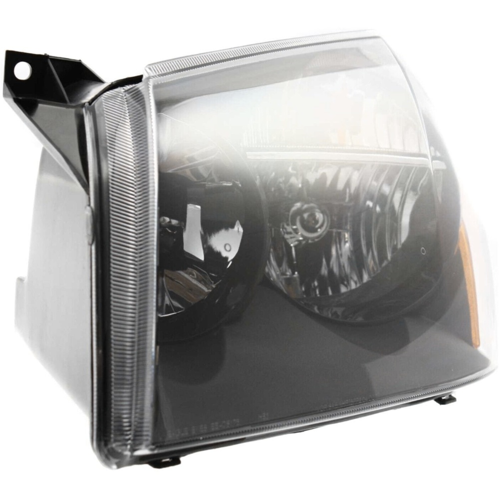 Headlight For 2005-2007 Dodge Magnum Wagon Left Black Housing With Bulb