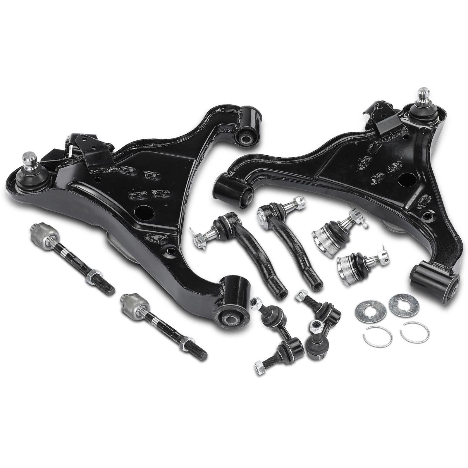 10X Control Arm Stabilizer Bar Tie Rod End Front For 05-18 Frontier Pathfinder