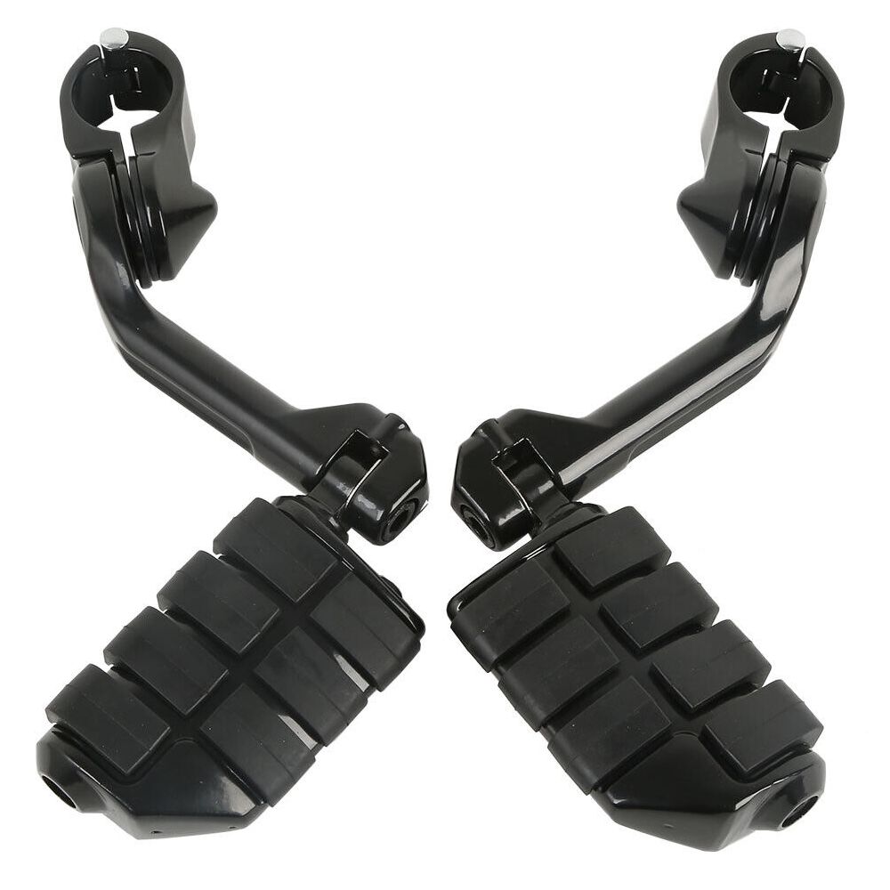 For 2009 Honda VTX1800 1-1/4" Highway Engine Guard Long Angled Foot Pegs Mount