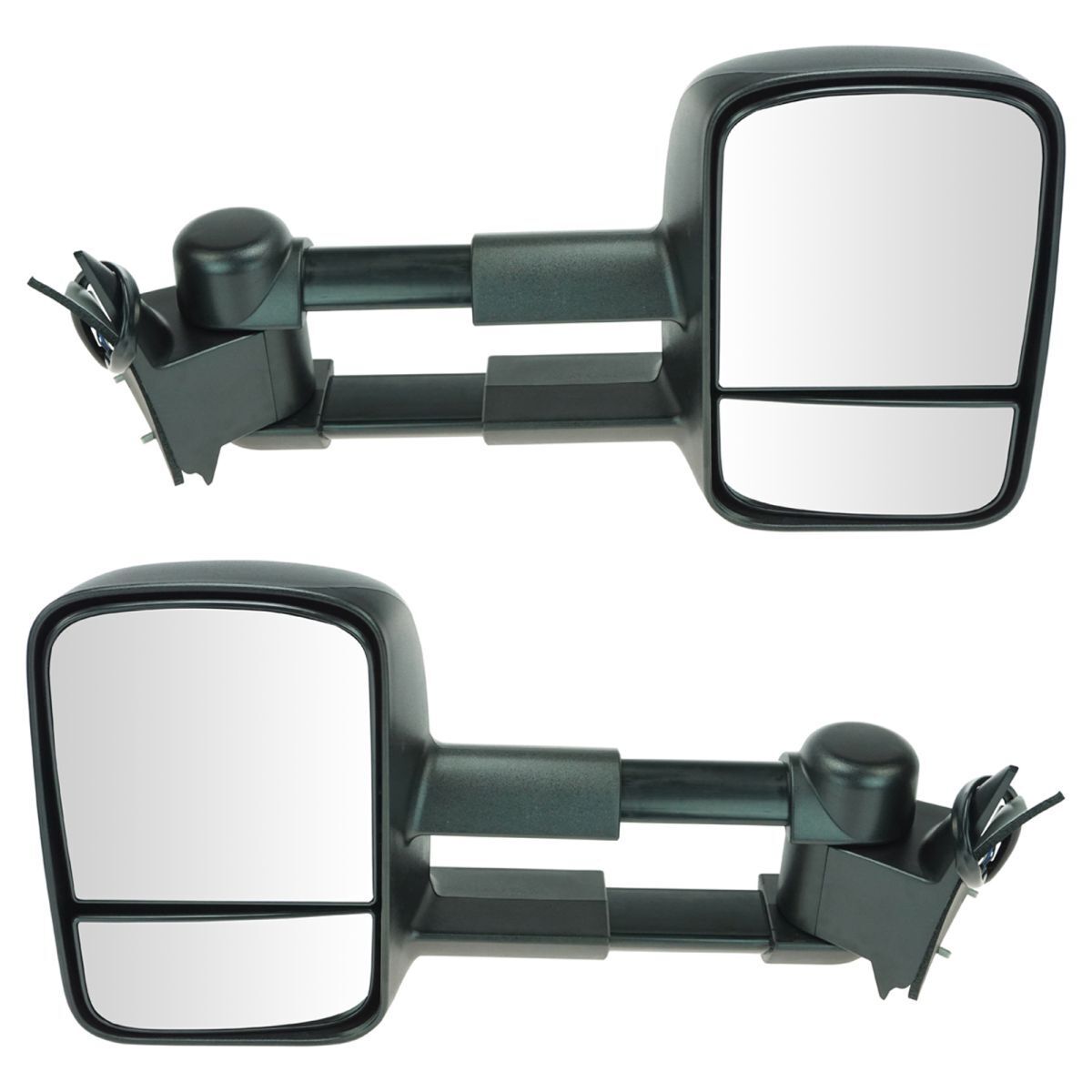 Power Heated Towing Telescoping Mirror Pair Set For Chevrolet GMC Denali