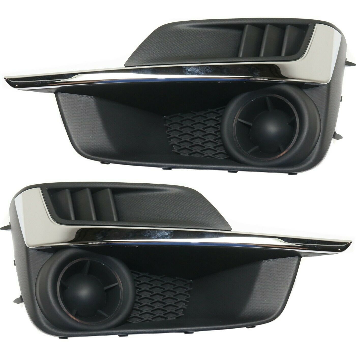 Fog Light Covers Set Of 2 Driver Passenger Pair For 2015-2016 Subaru Impreza