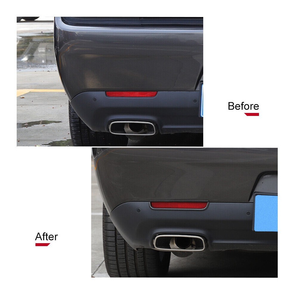 2x Rear Fog Light Lamp Frame Cover Trim Accessories