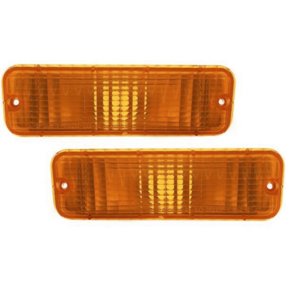 Turn Signal Light For Bronco II Ranger Plastic Lens Left & Right Side Set Of 2