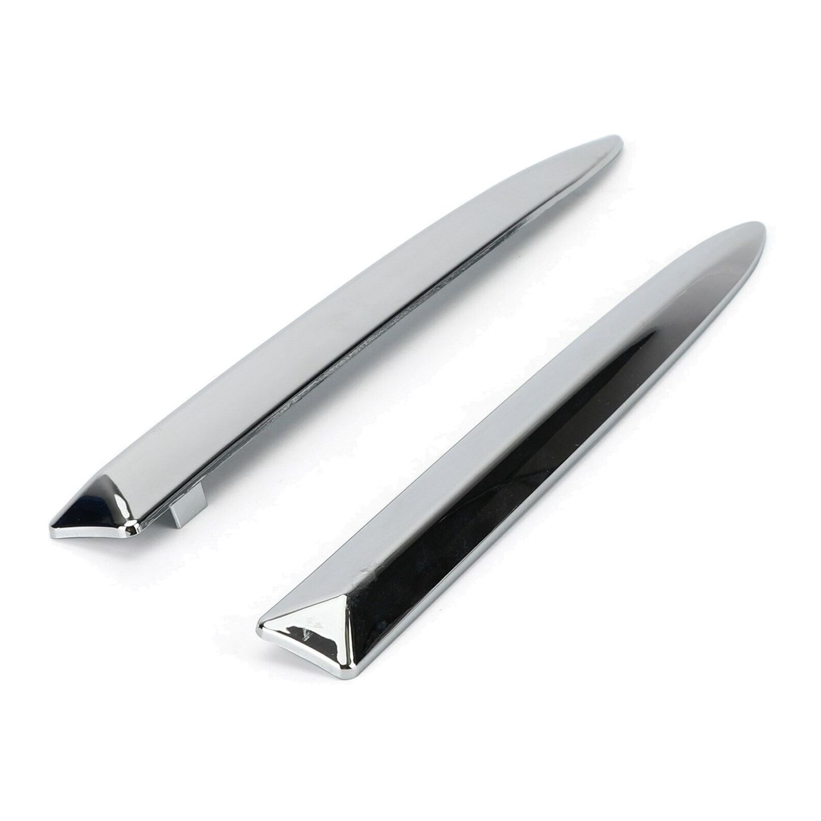 Chrome Front Bumper Upper Grill Moulding Trim Fit For 500 500 07-15 UE