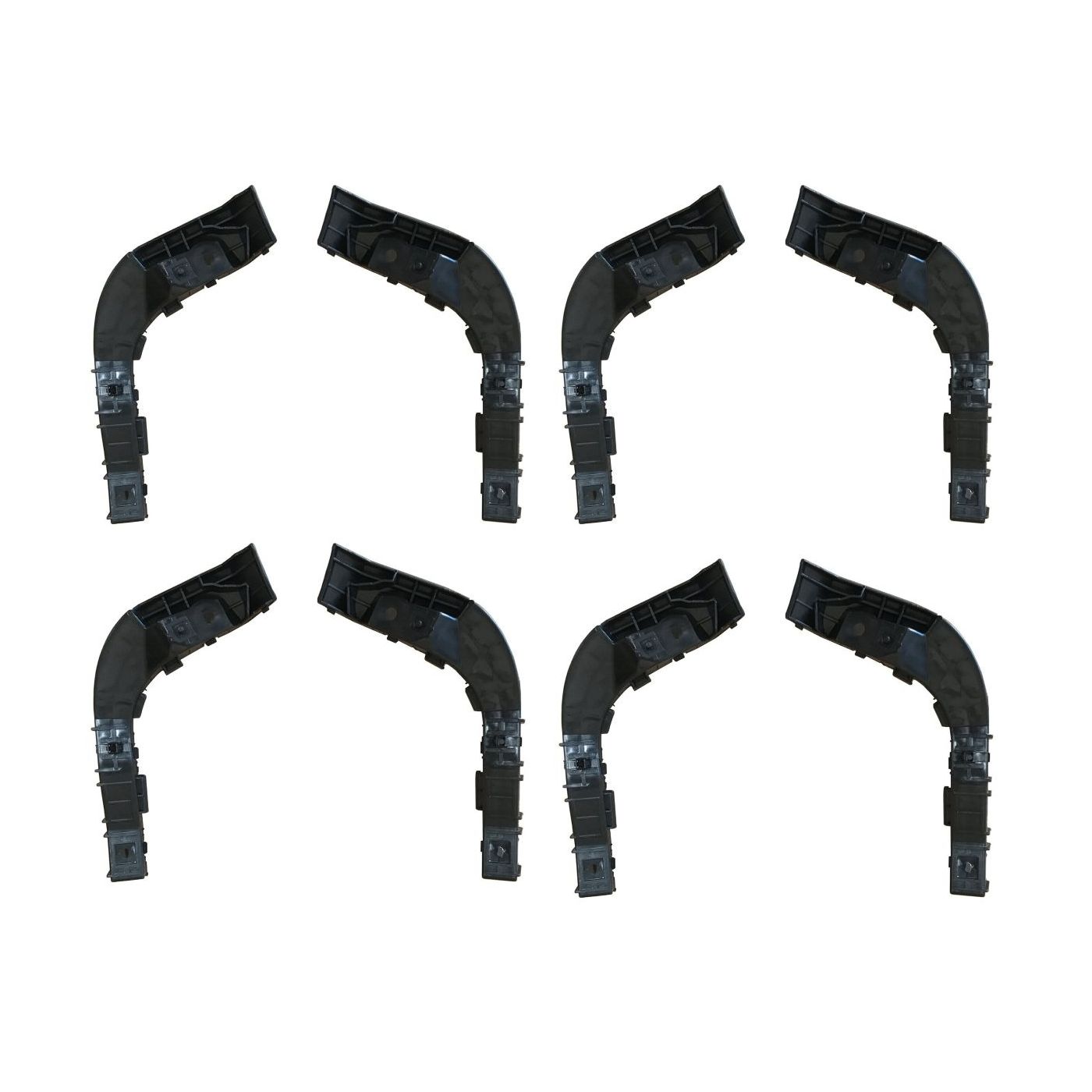 4 Sets Of - For 2007-2010 Hyundai Elantra Front Bumper Bracket Left Right