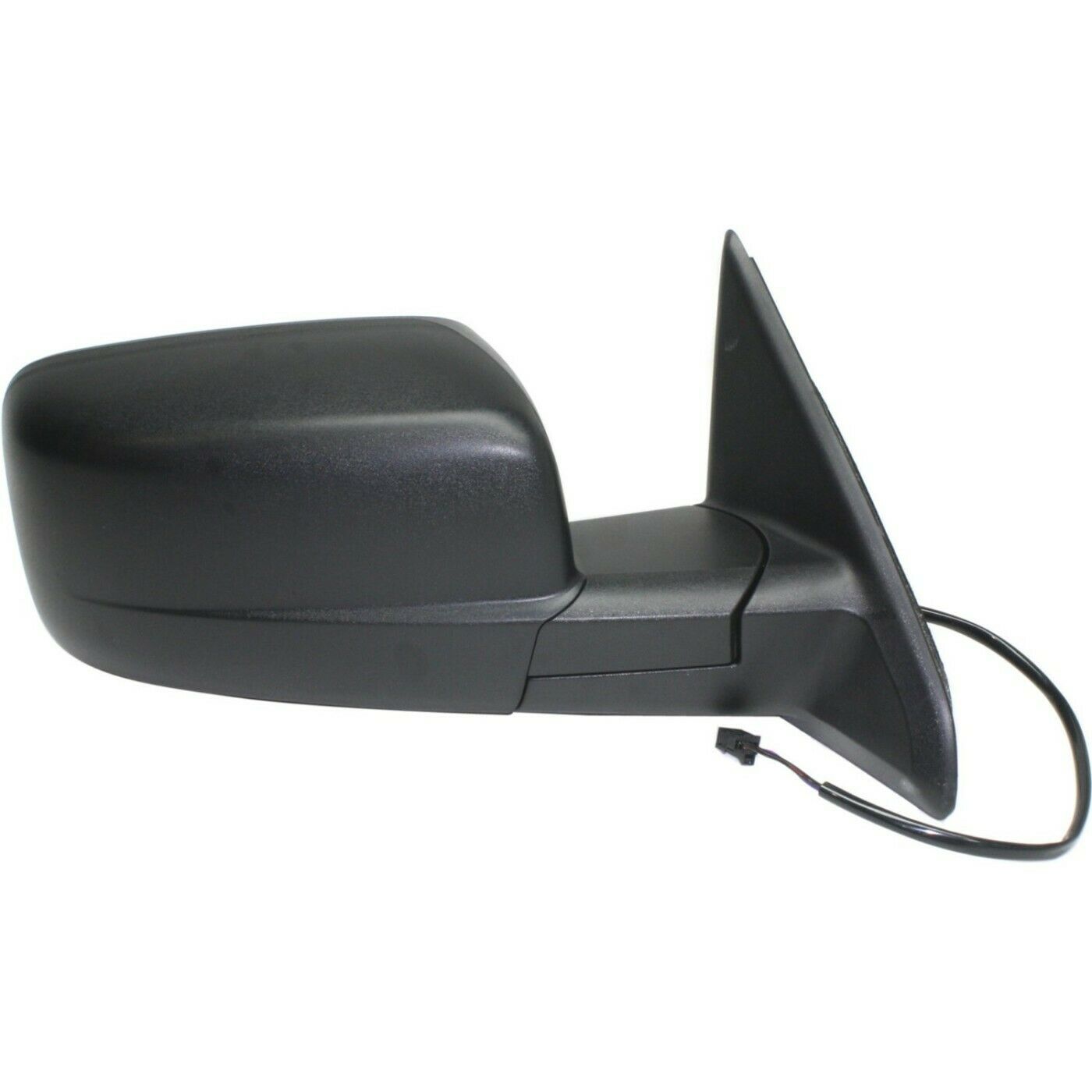 Mirror For 1500 1500 Classic 2500 Manual Folding Textured Black Front Right