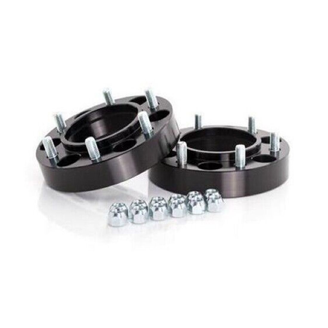 For 96-19 4Runner Offroad Thick Wheel Spacers 1.25" Black 6 On 5.5 Bolt Circle