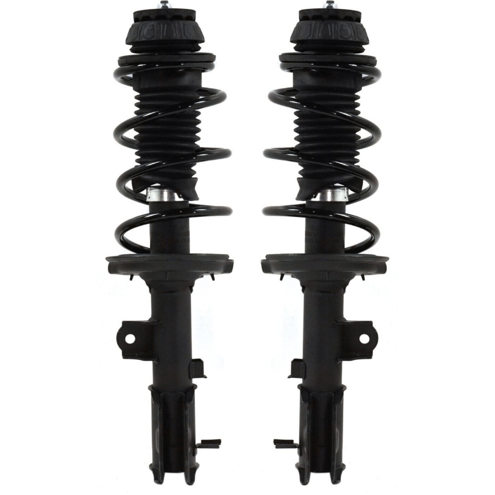Pair Set Of 2 Shock Absorbers And Strut Assembly Front Driver & Passenger Side
