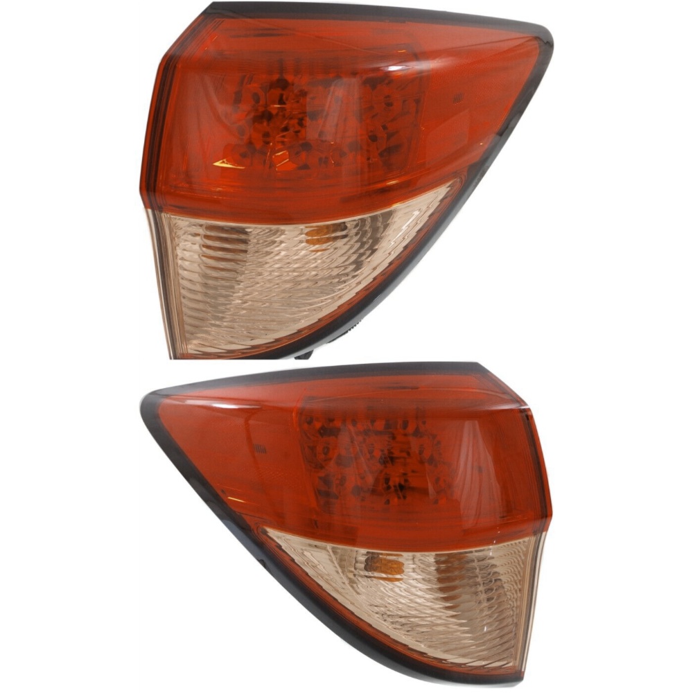 Tail Light For Honda 16-18 HR-V Set Of 2 Left And Right Outer Assembly