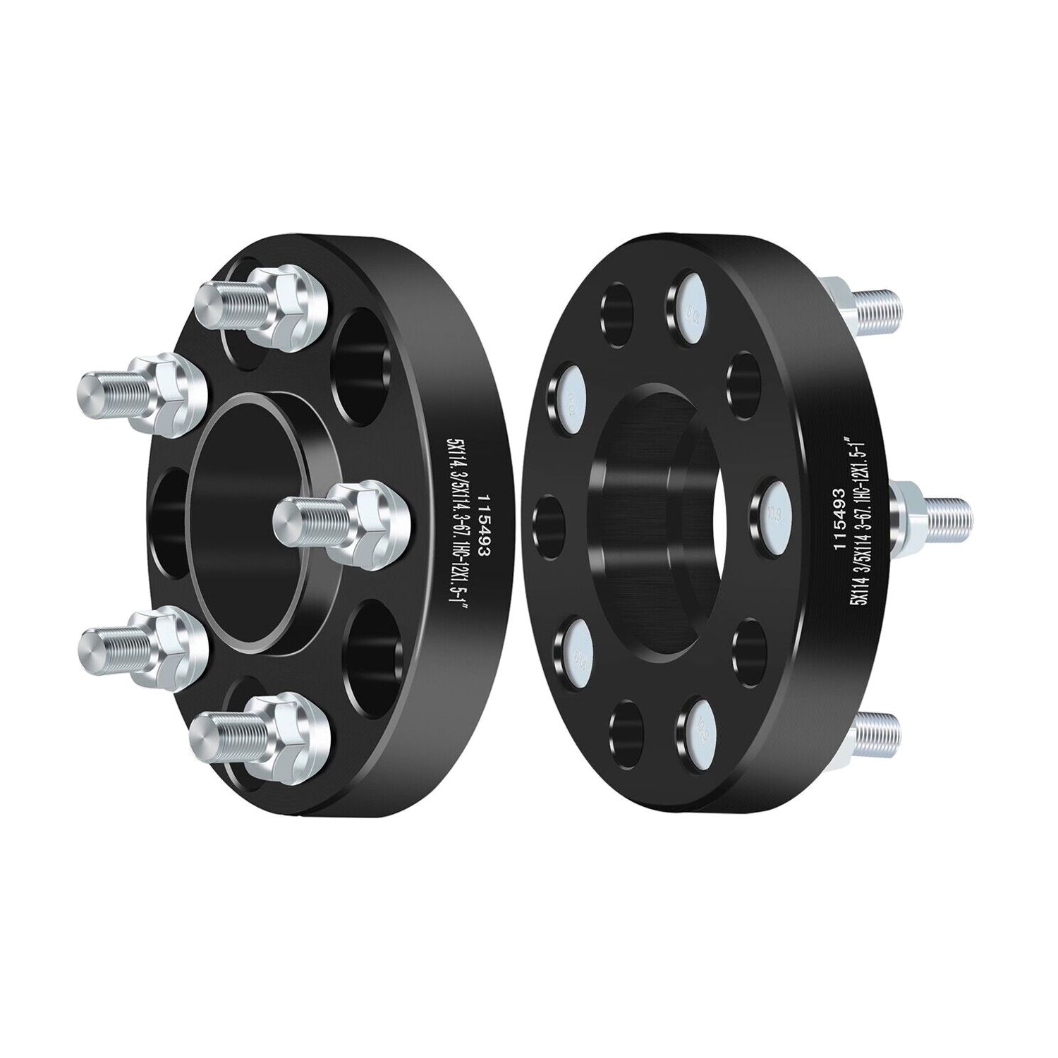 For 2009-2010 Chrysler Sebring Convertible 2X 1" 25mm Hub Wheel Spacers 5x4.5