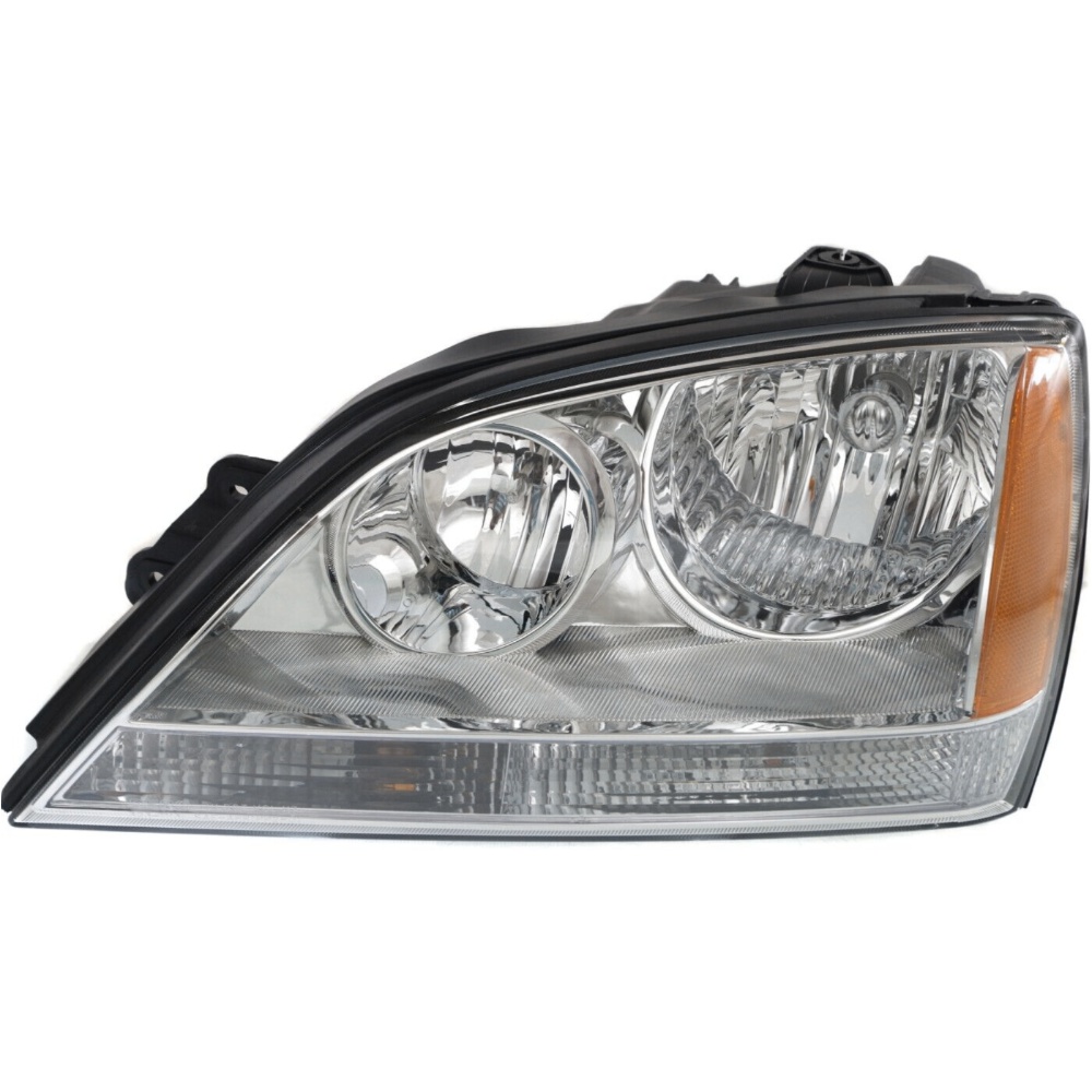 Headlight For 2005-2006 Kia Sorento LX Model Left Clear Lens With Bulb