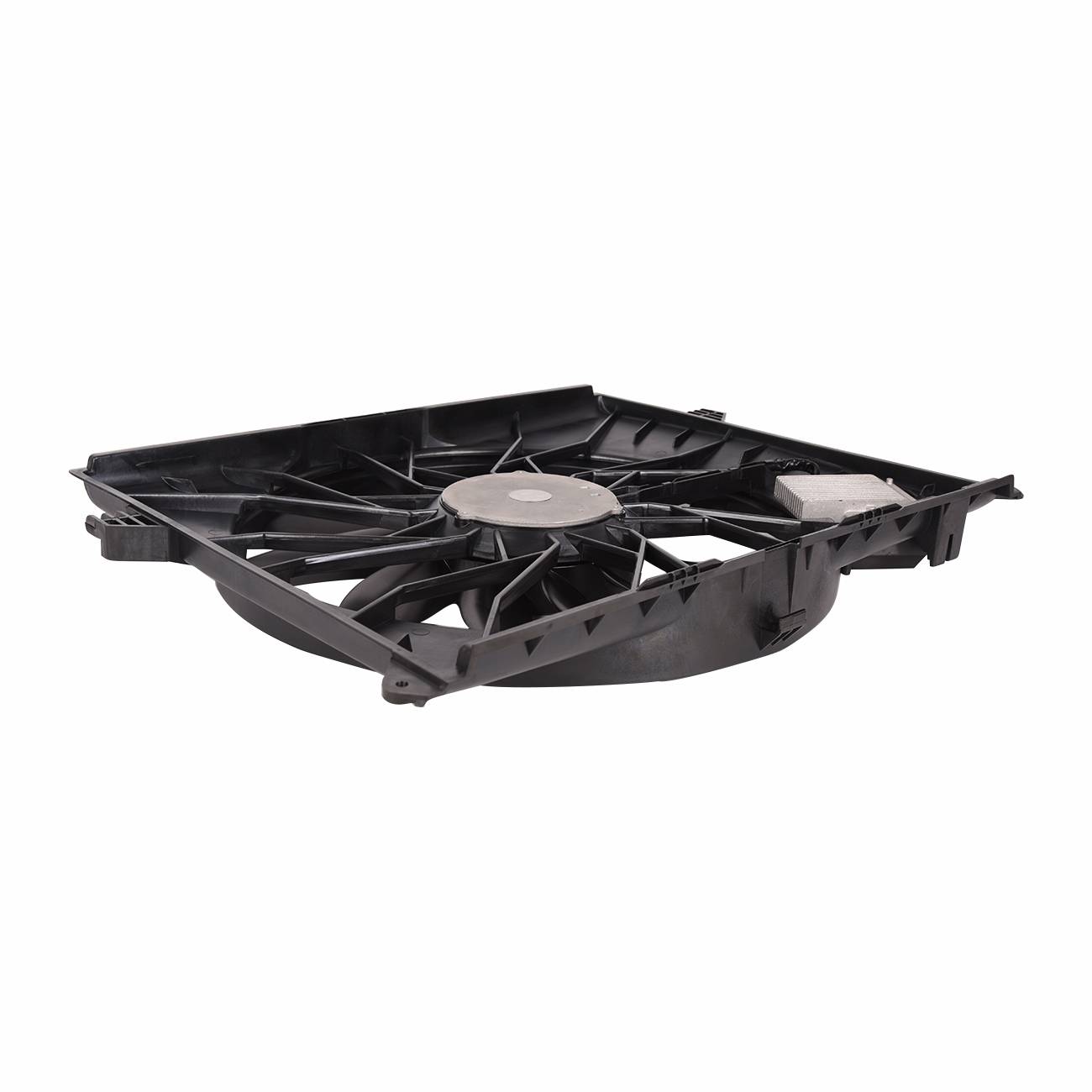 Radiator Condenser Cooling Fan Motor Assembly For Mercedes-Benz GL ML 1645000093