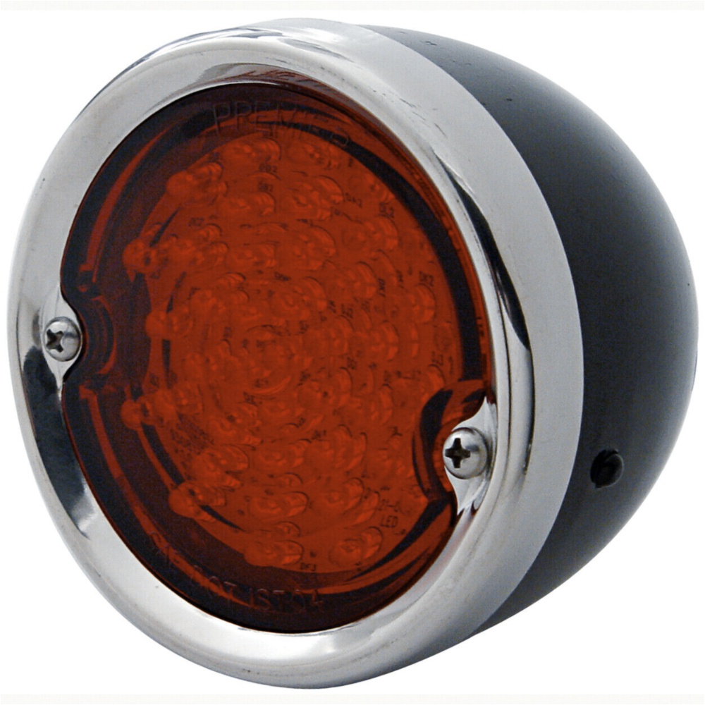 For 1954-1959 Chevy Truck PU Truck Tail Lamp Light Black Housing Red Lens 41 LED