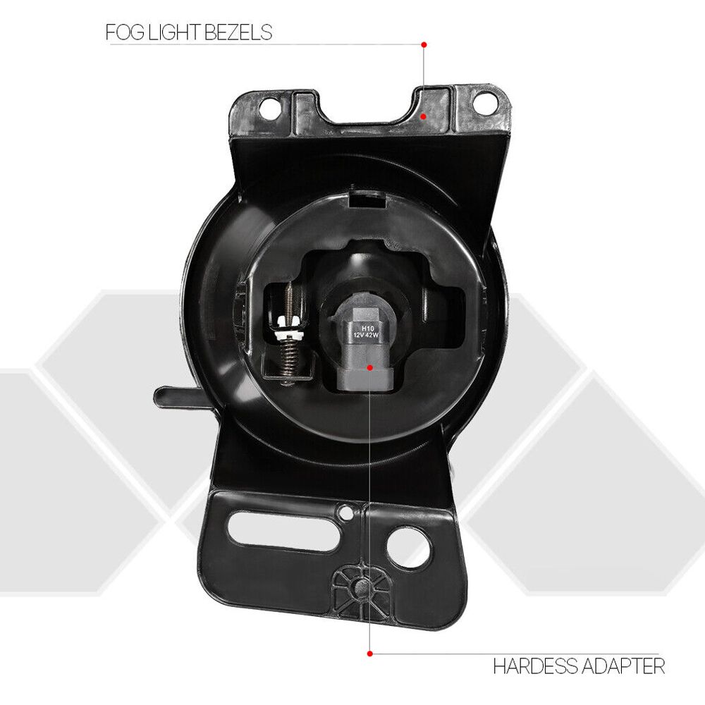 Fits 2006-2008 F150/Mark LT[Yellow]Bumper Fog Light Lamp W/Switch+Harness+Bezel